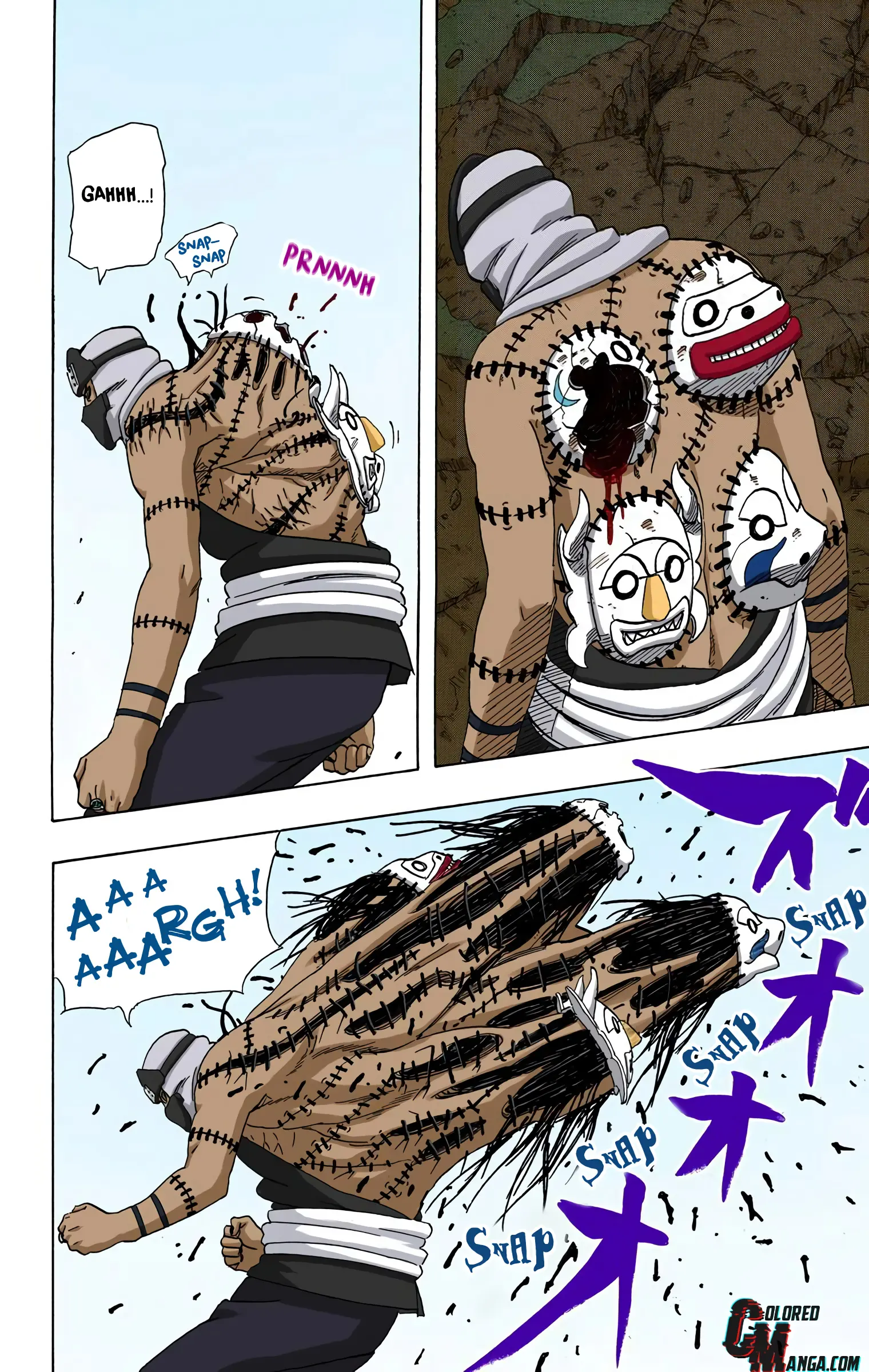 Naruto Colored Manga Online, chapter 334, page 6