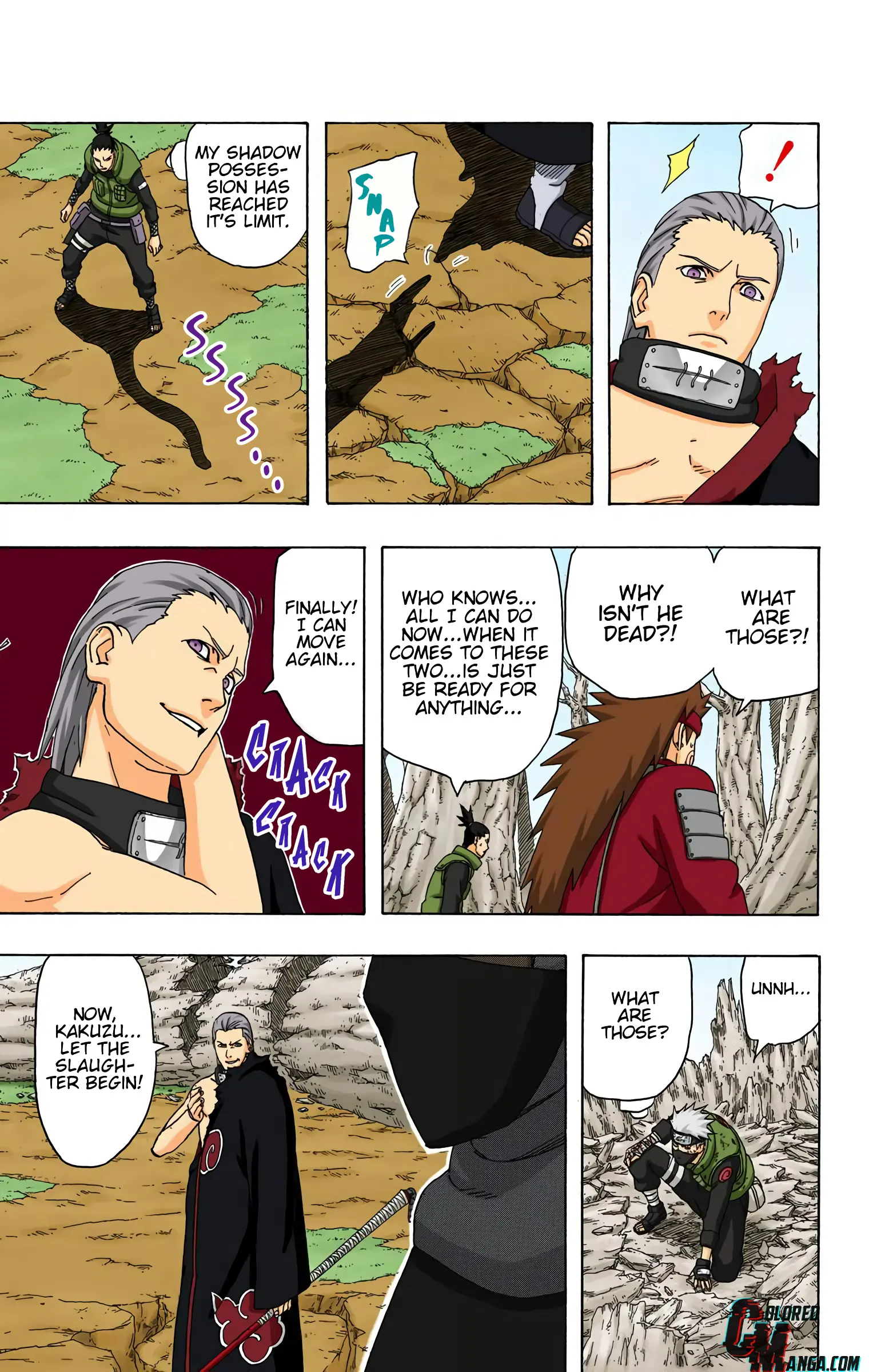 Naruto Colored Manga Online, chapter 334, page 7
