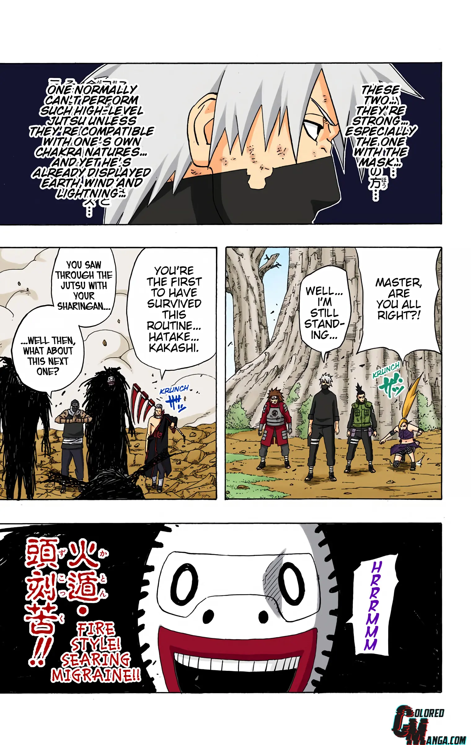 Naruto Colored Manga Online, chapter 334, page 16