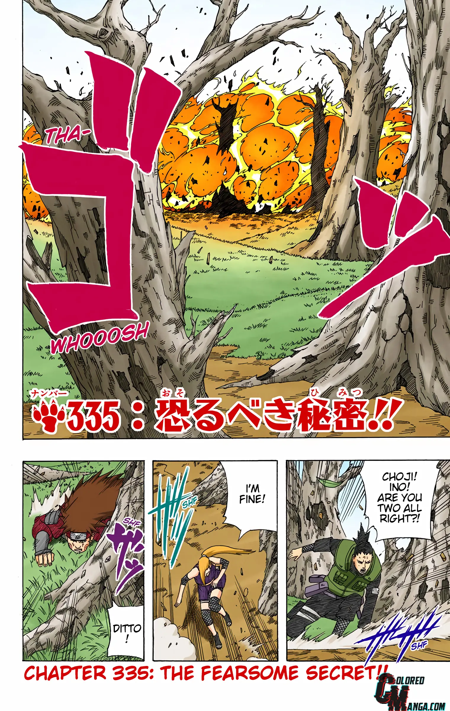 Naruto Colored Manga Online, chapter 335, page 2