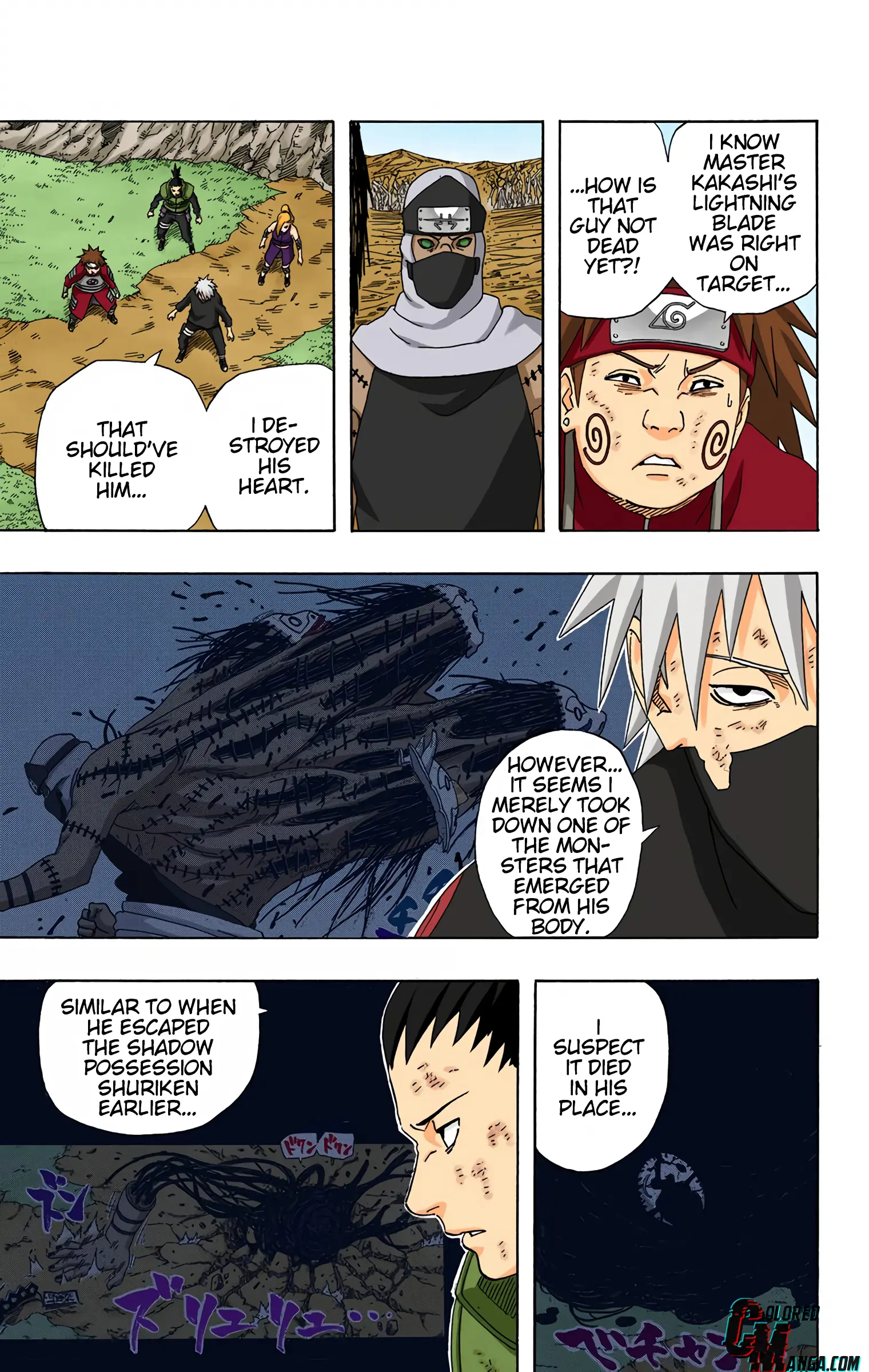 Naruto Colored Manga Online, chapter 335, page 5