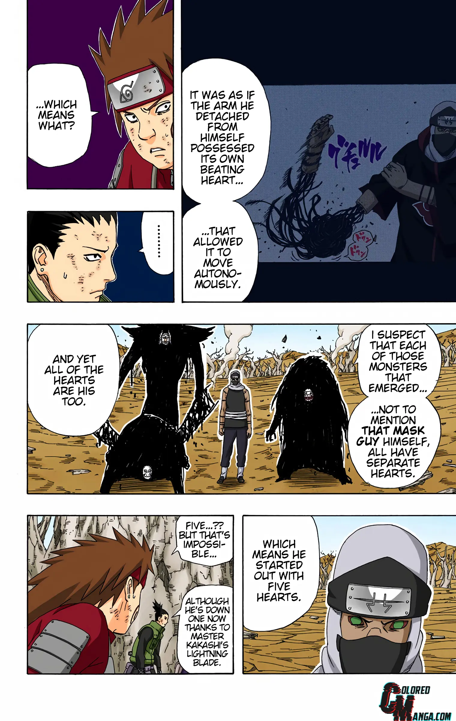 Naruto Colored Manga Online, chapter 335, page 6