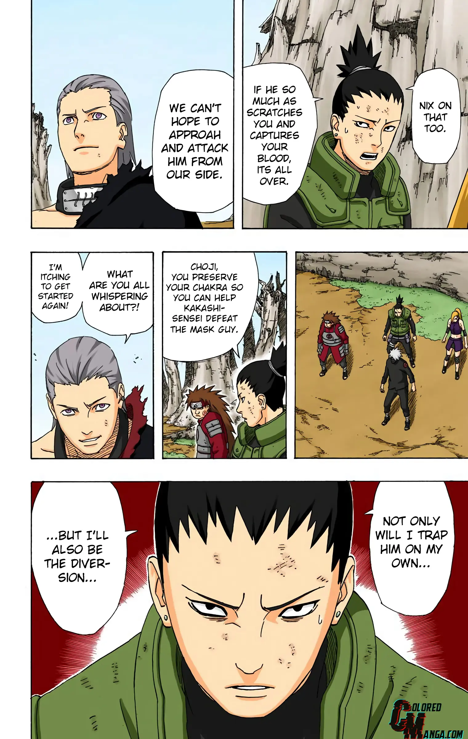 Naruto Colored Manga Online, chapter 335, page 10