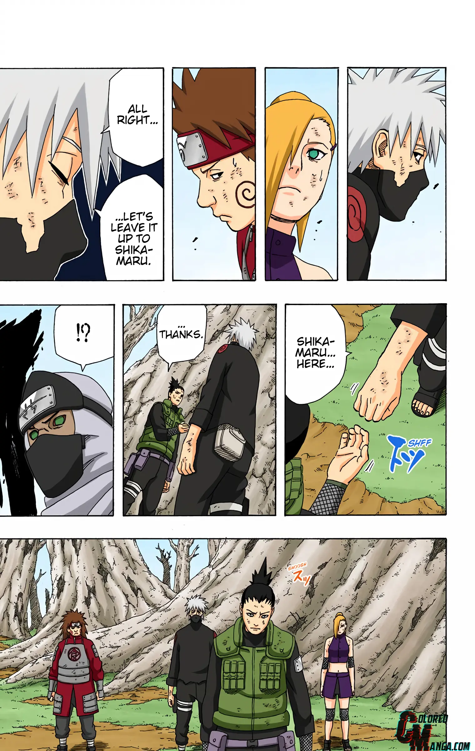 Naruto Colored Manga Online, chapter 335, page 11