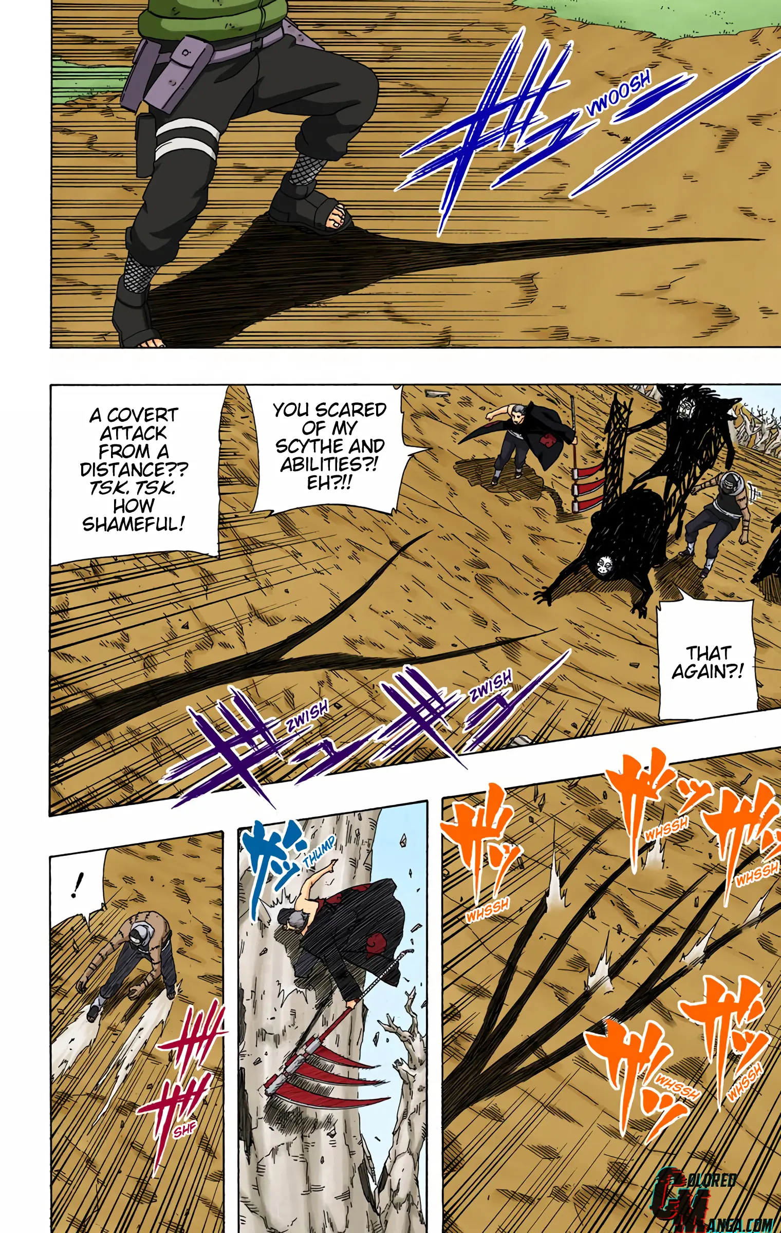 Naruto Colored Manga Online, chapter 335, page 12