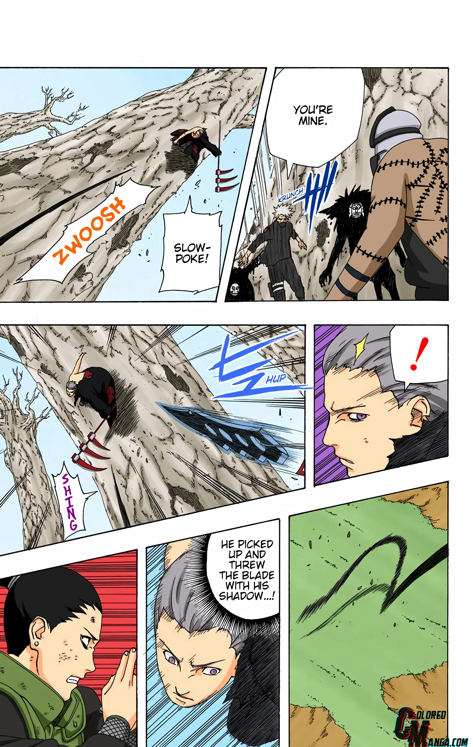 Naruto Colored Manga Online, chapter 335, page 13