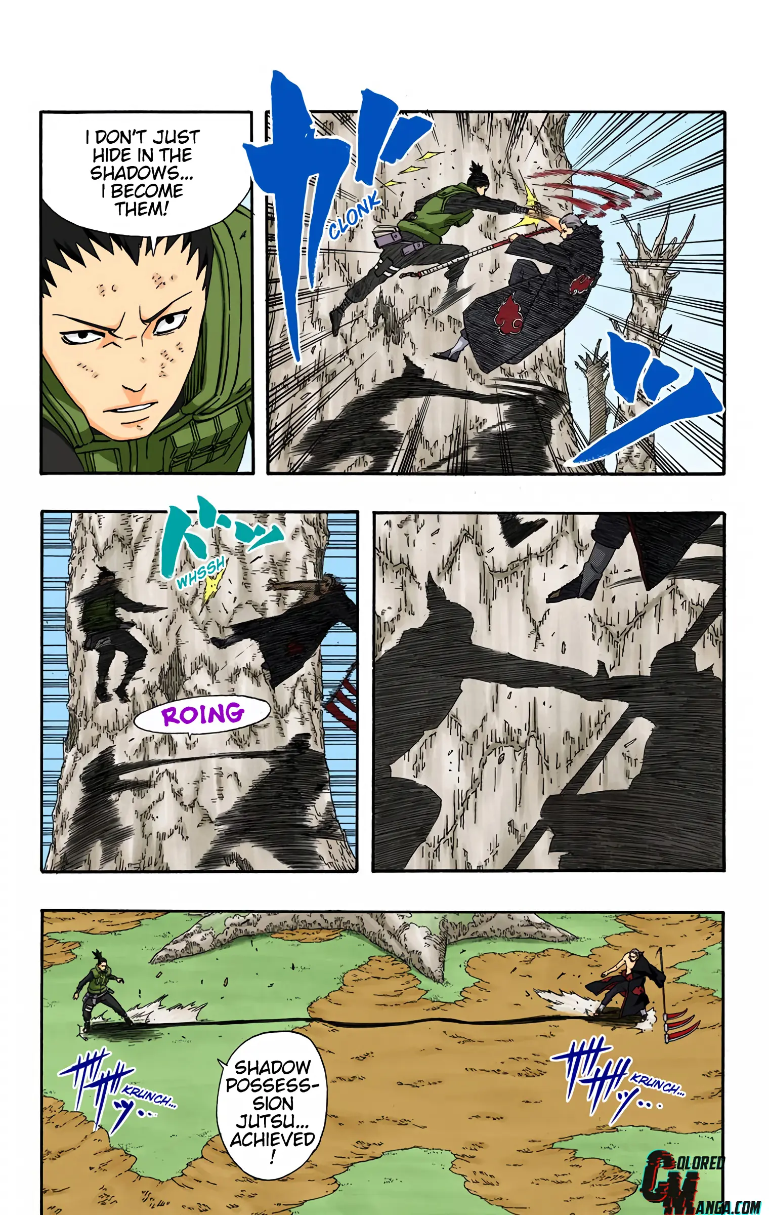 Naruto Colored Manga Online, chapter 335, page 17
