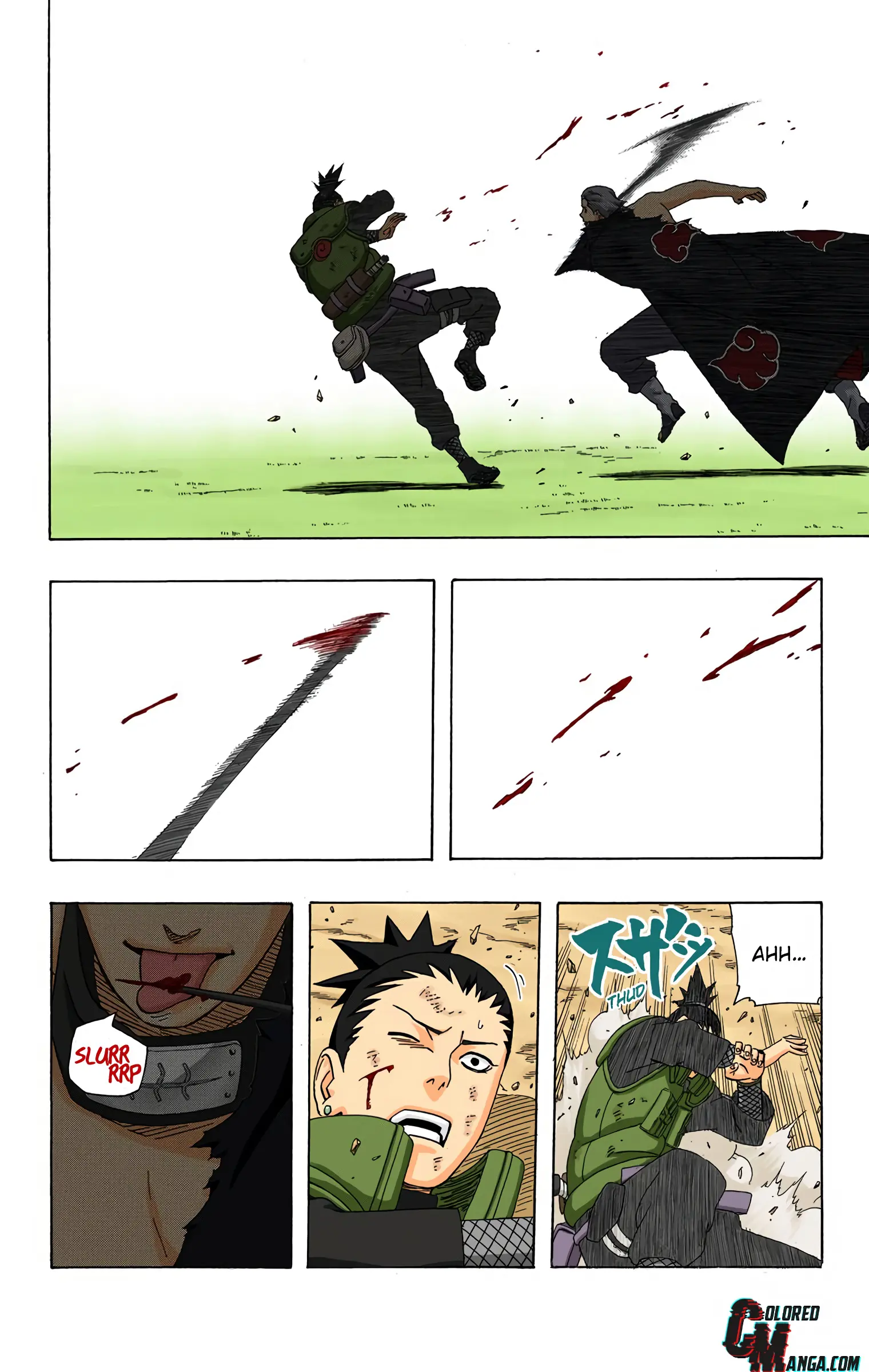 Naruto Colored Manga Online, chapter 336, page 8