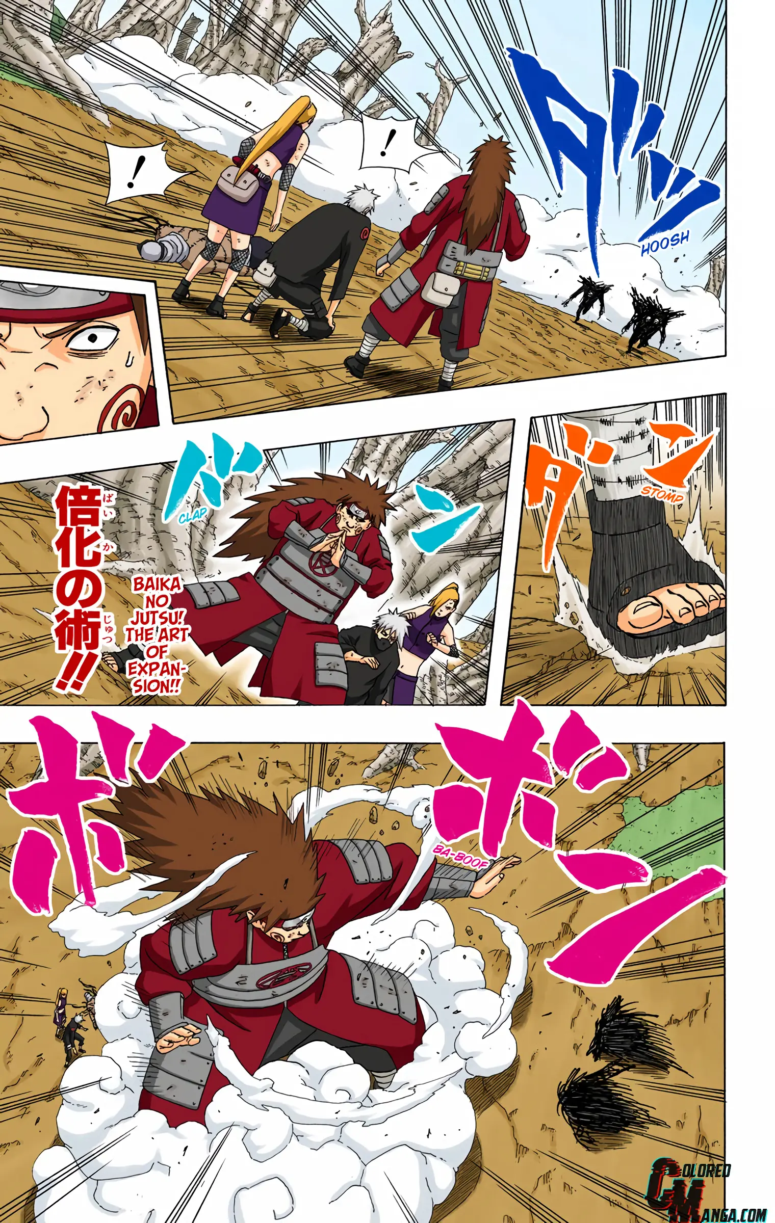 Naruto Colored Manga Online, chapter 337, page 7