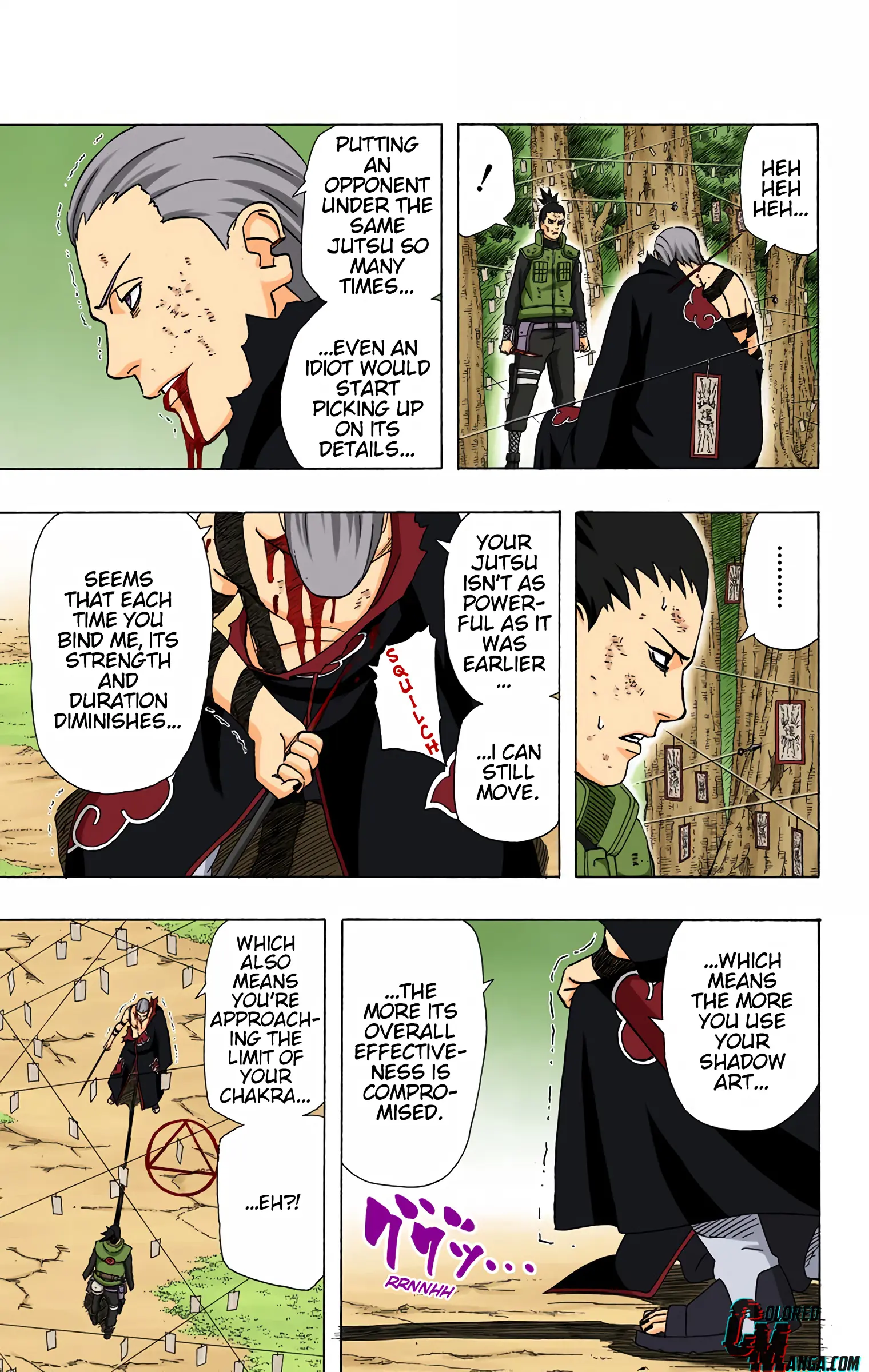 Naruto Colored Manga Online, chapter 337, page 11
