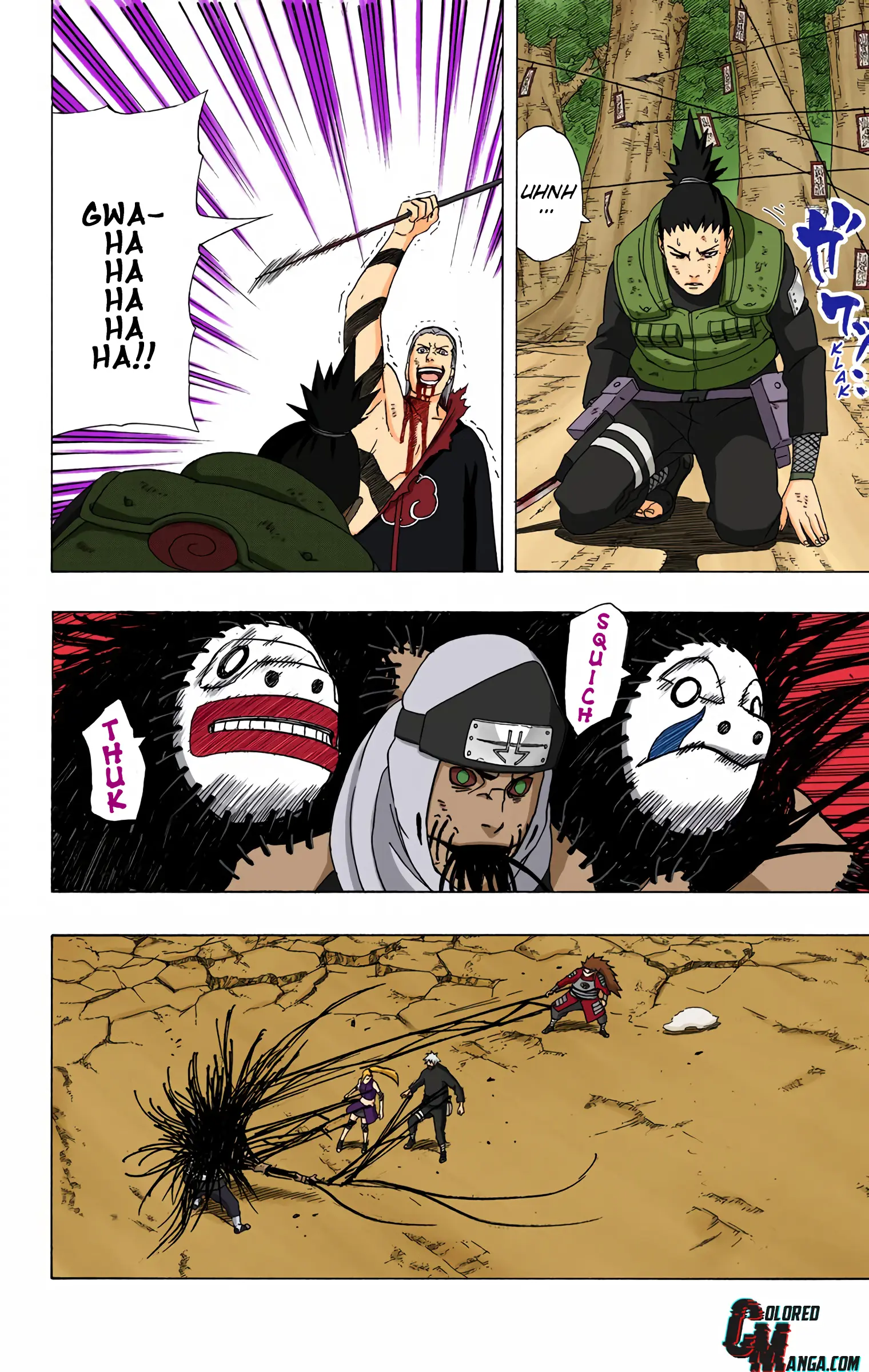 Naruto Colored Manga Online, chapter 337, page 12