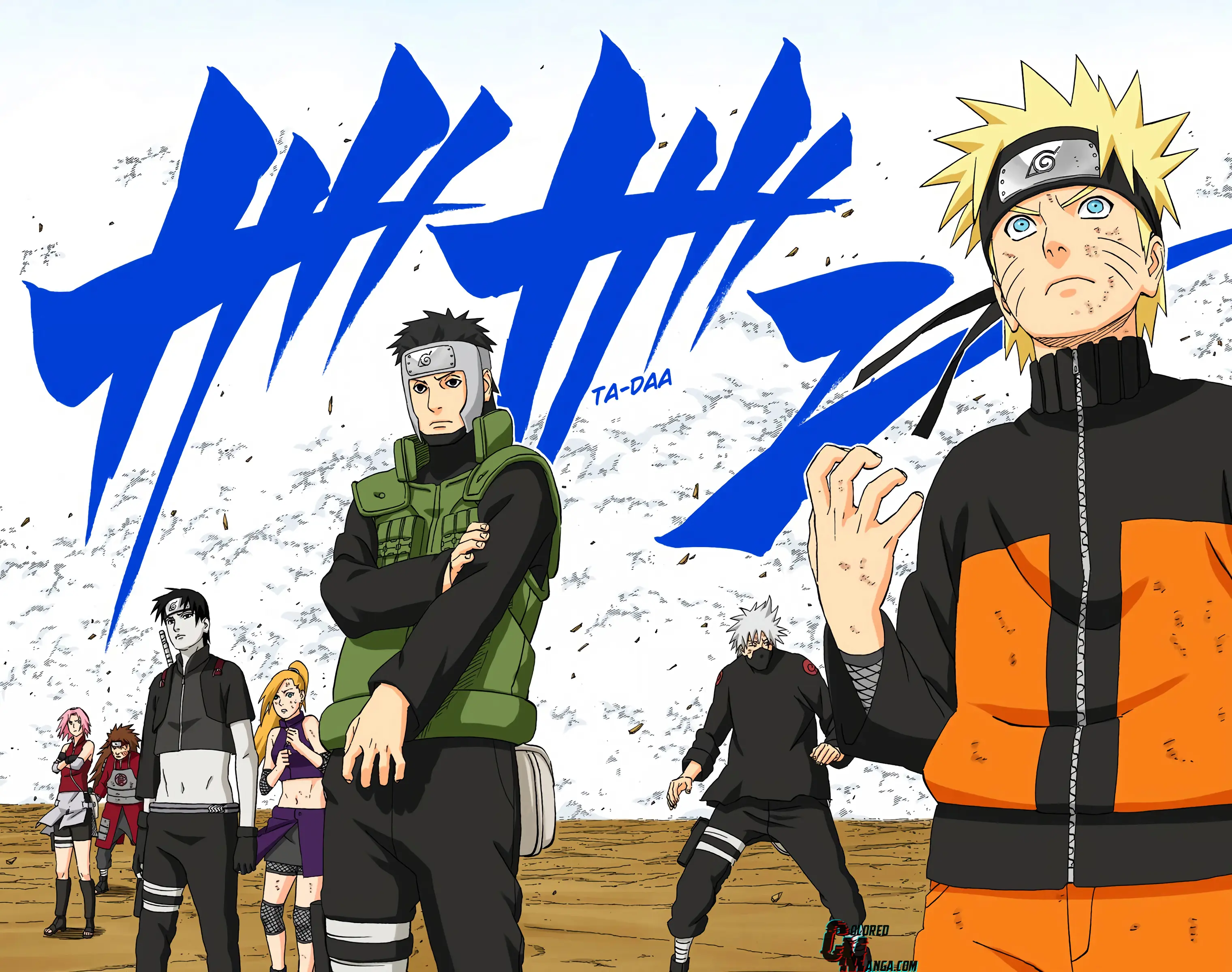 Naruto Colored Manga Online, chapter 337, page 16