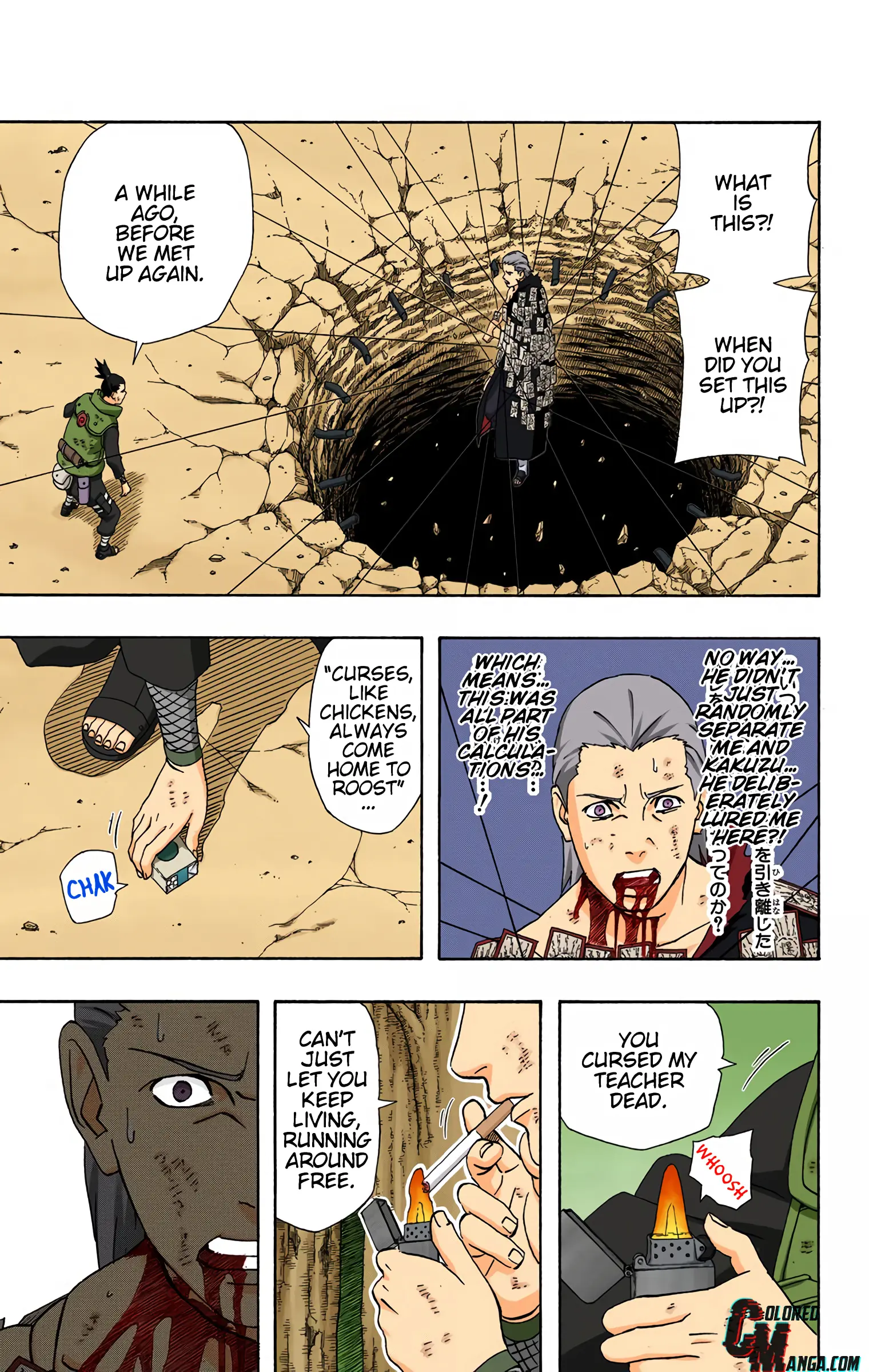 Naruto Colored Manga Online, chapter 338, page 11