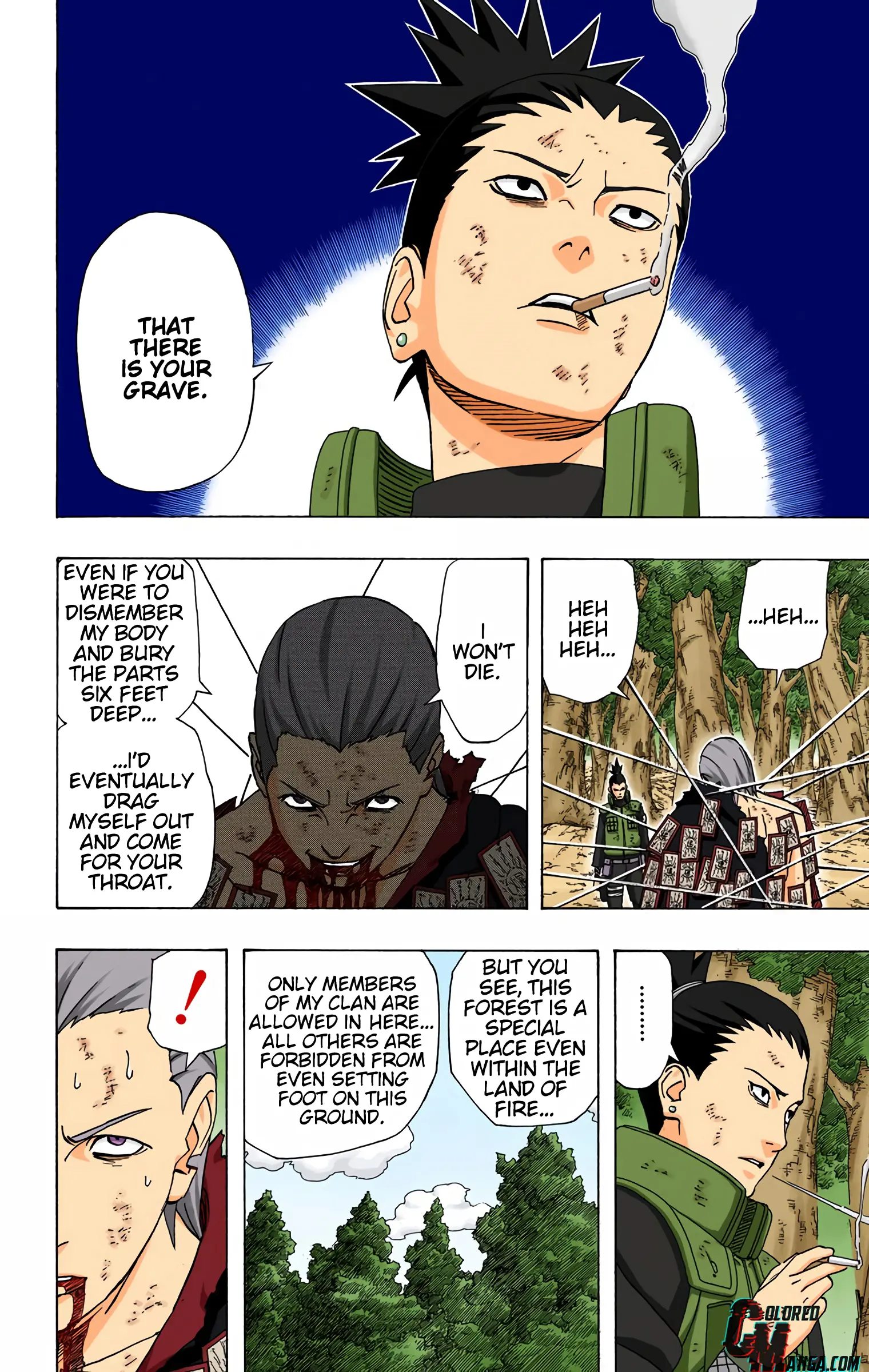Naruto Colored Manga Online, chapter 338, page 12