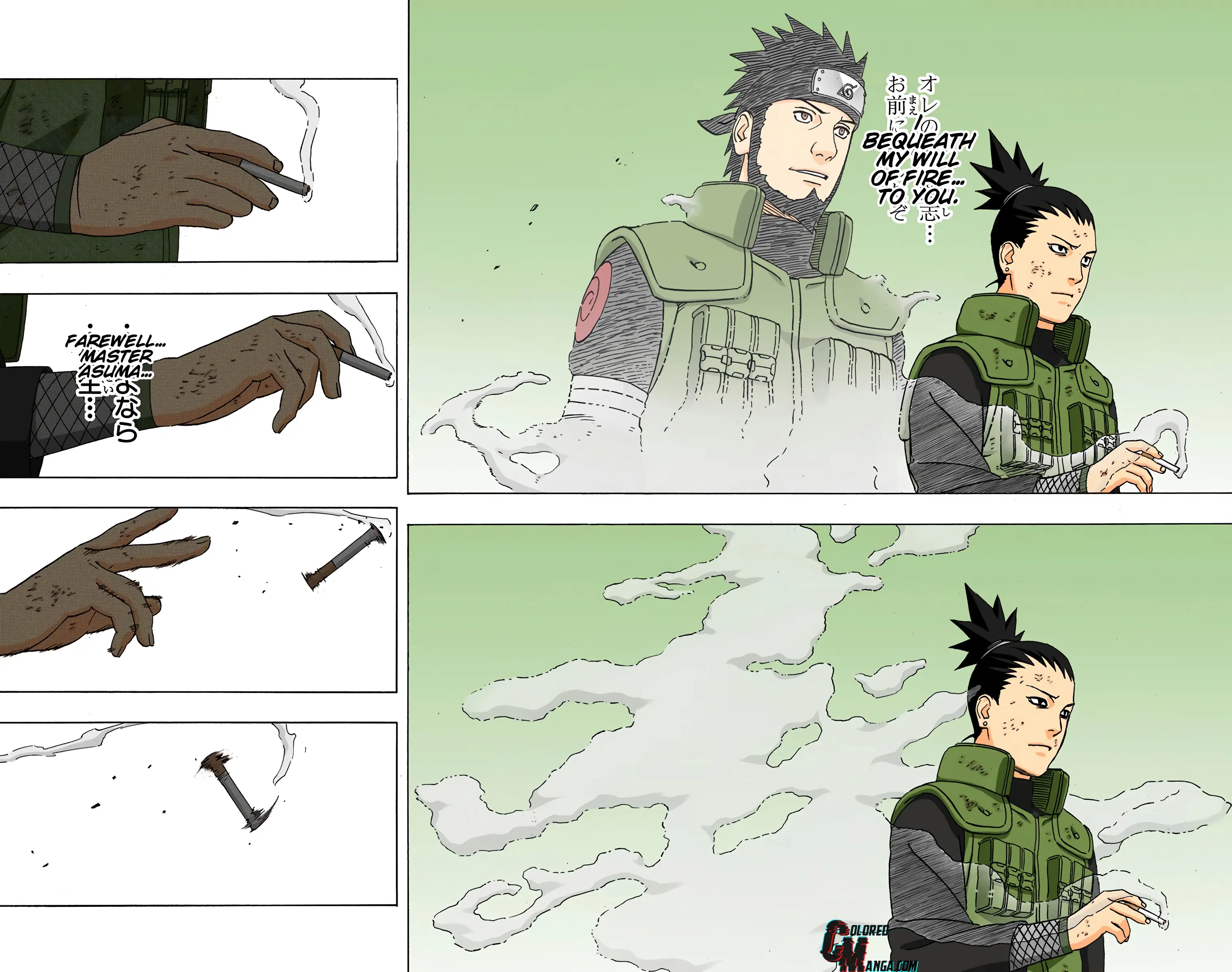 Naruto Colored Manga Online, chapter 338, page 14