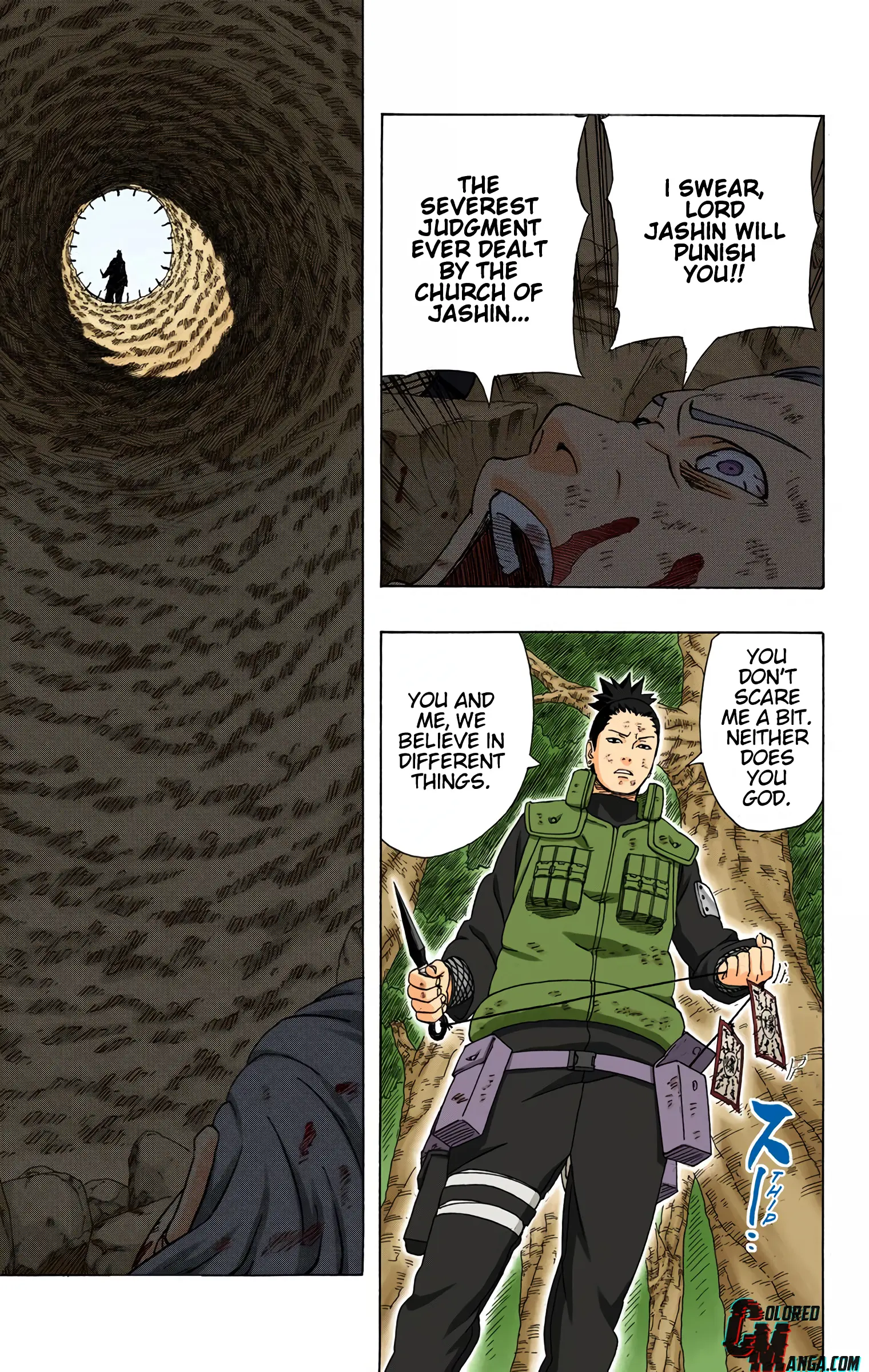 Naruto Colored Manga Online, chapter 339, page 3