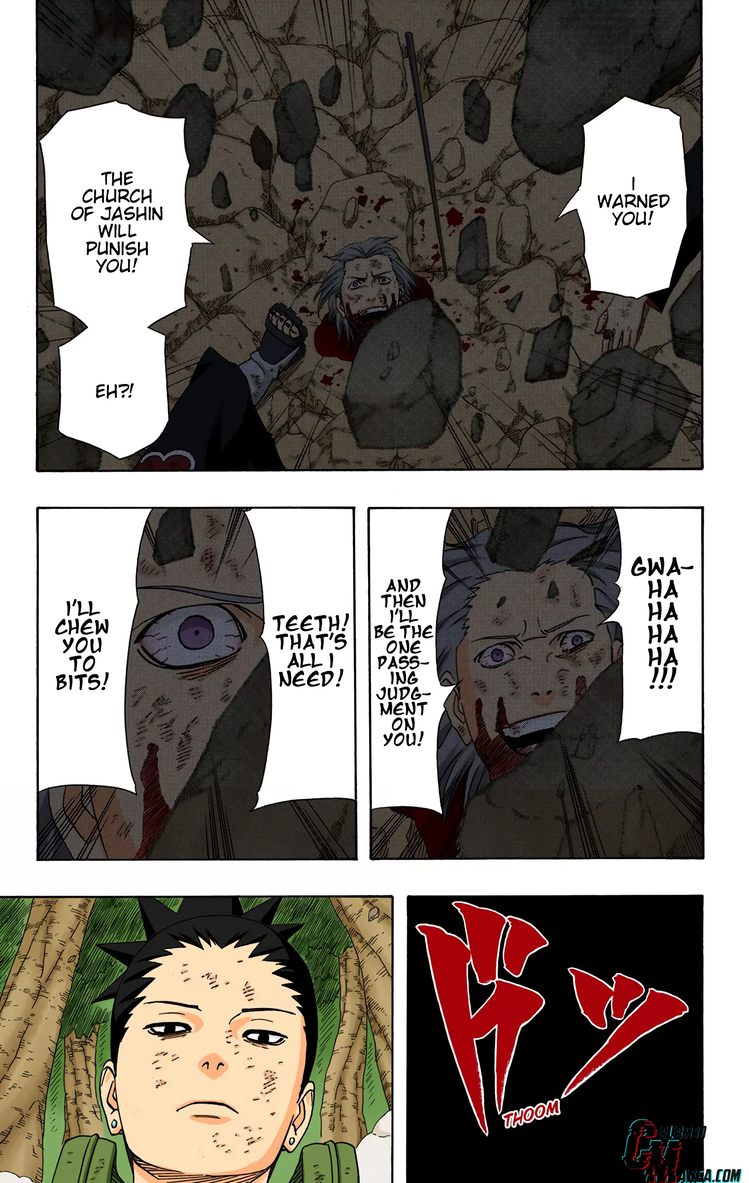 Naruto Colored Manga Online, chapter 339, page 5