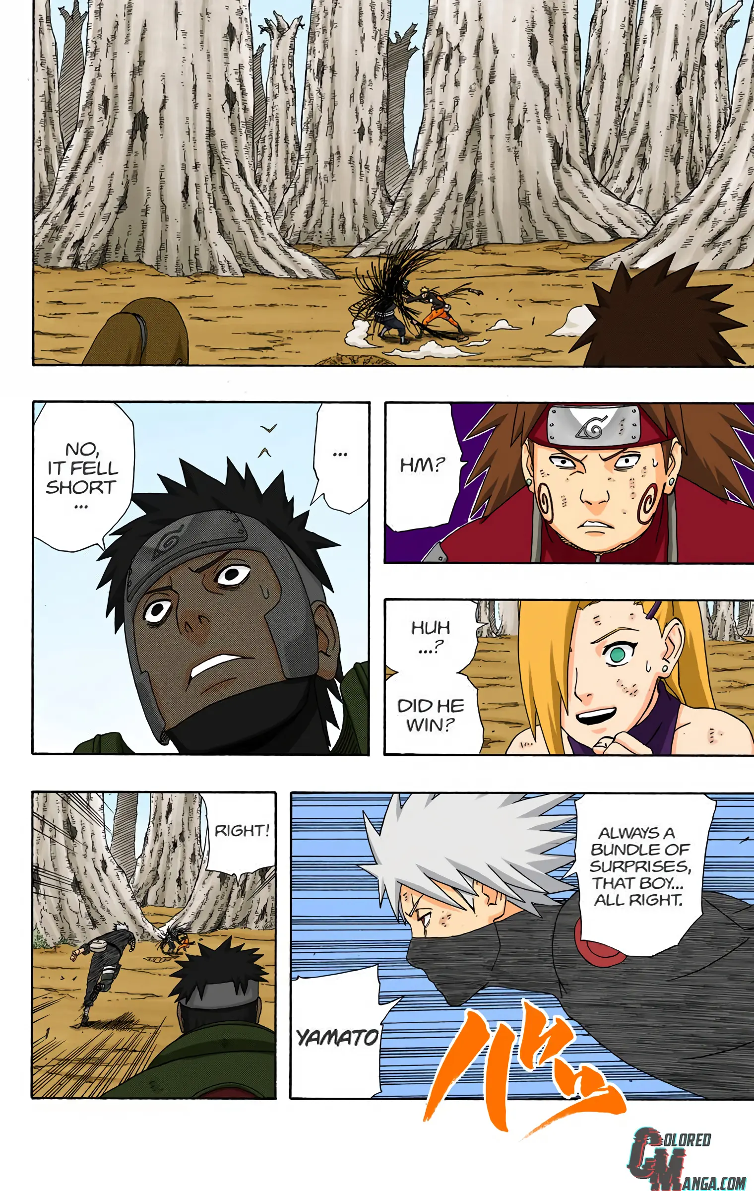 Naruto Colored Manga Online, chapter 340, page 13