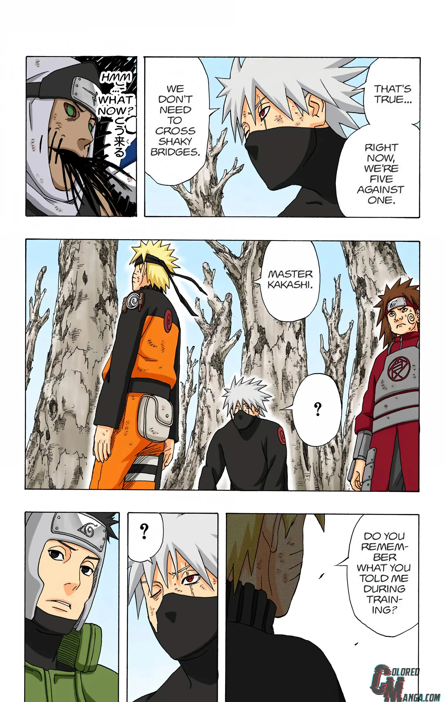 Naruto Colored Manga Online, chapter 340, page 20