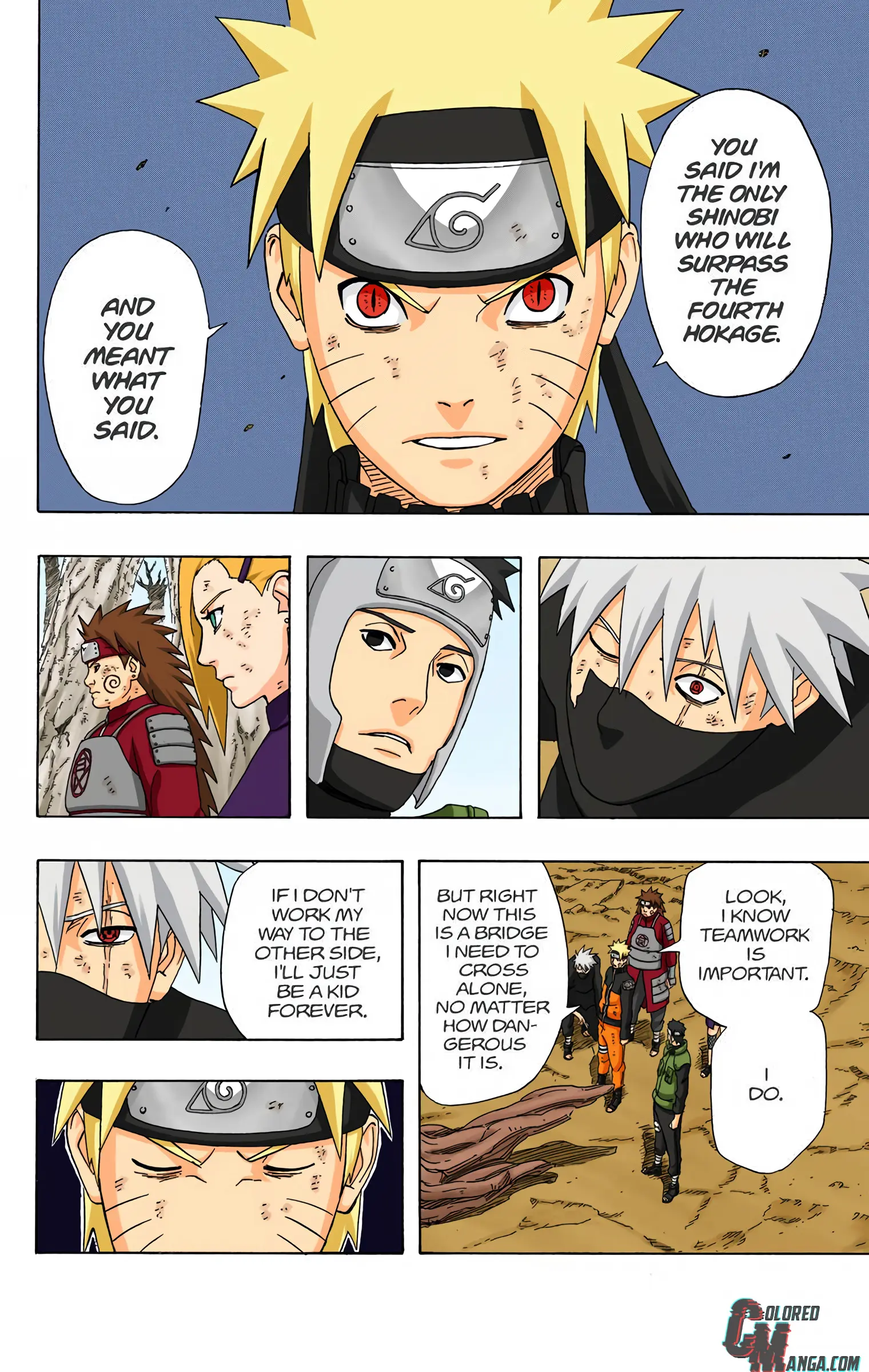 Naruto Colored Manga Online, chapter 340, page 21
