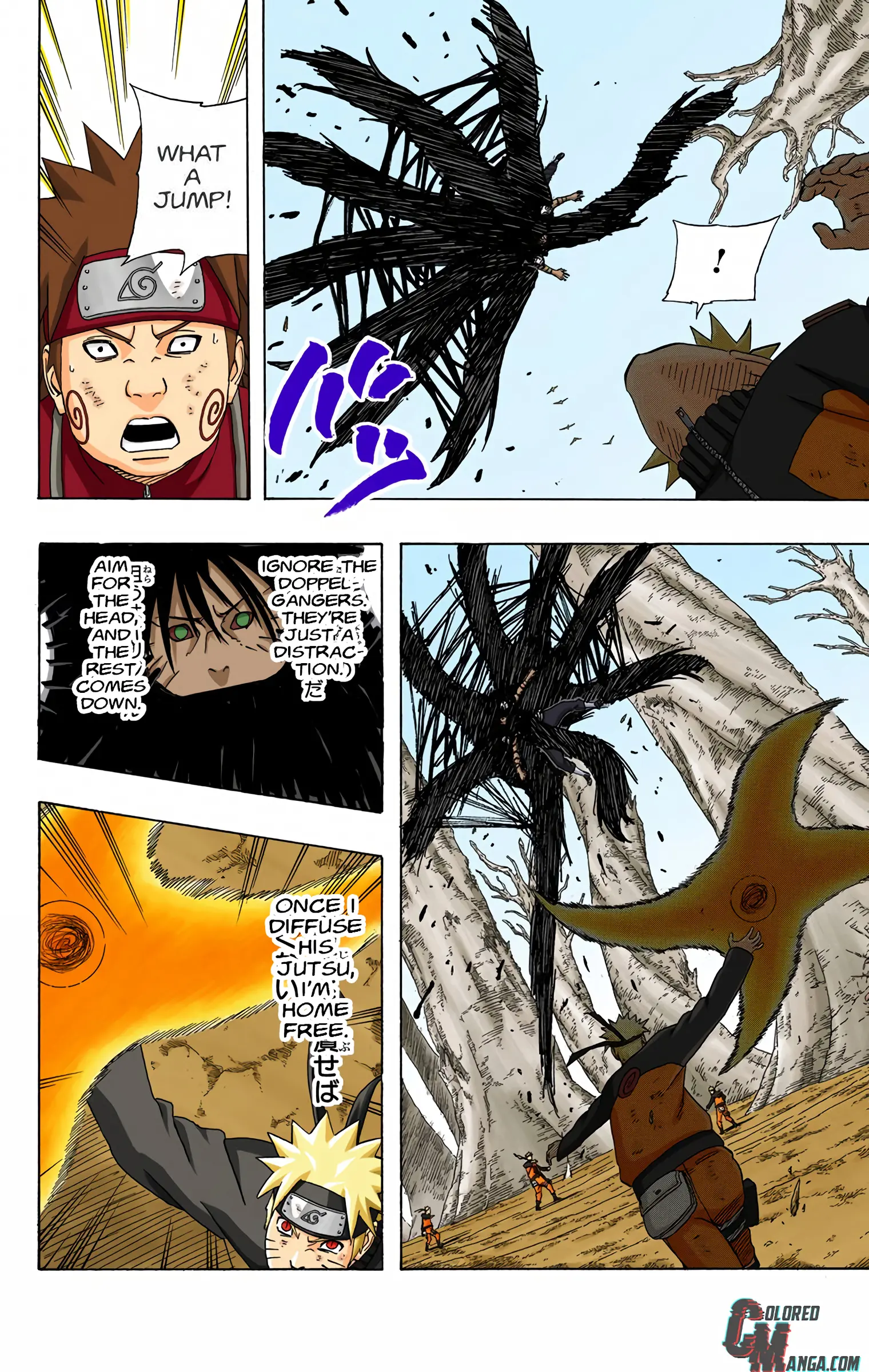 Naruto Colored Manga Online, chapter 341, page 7
