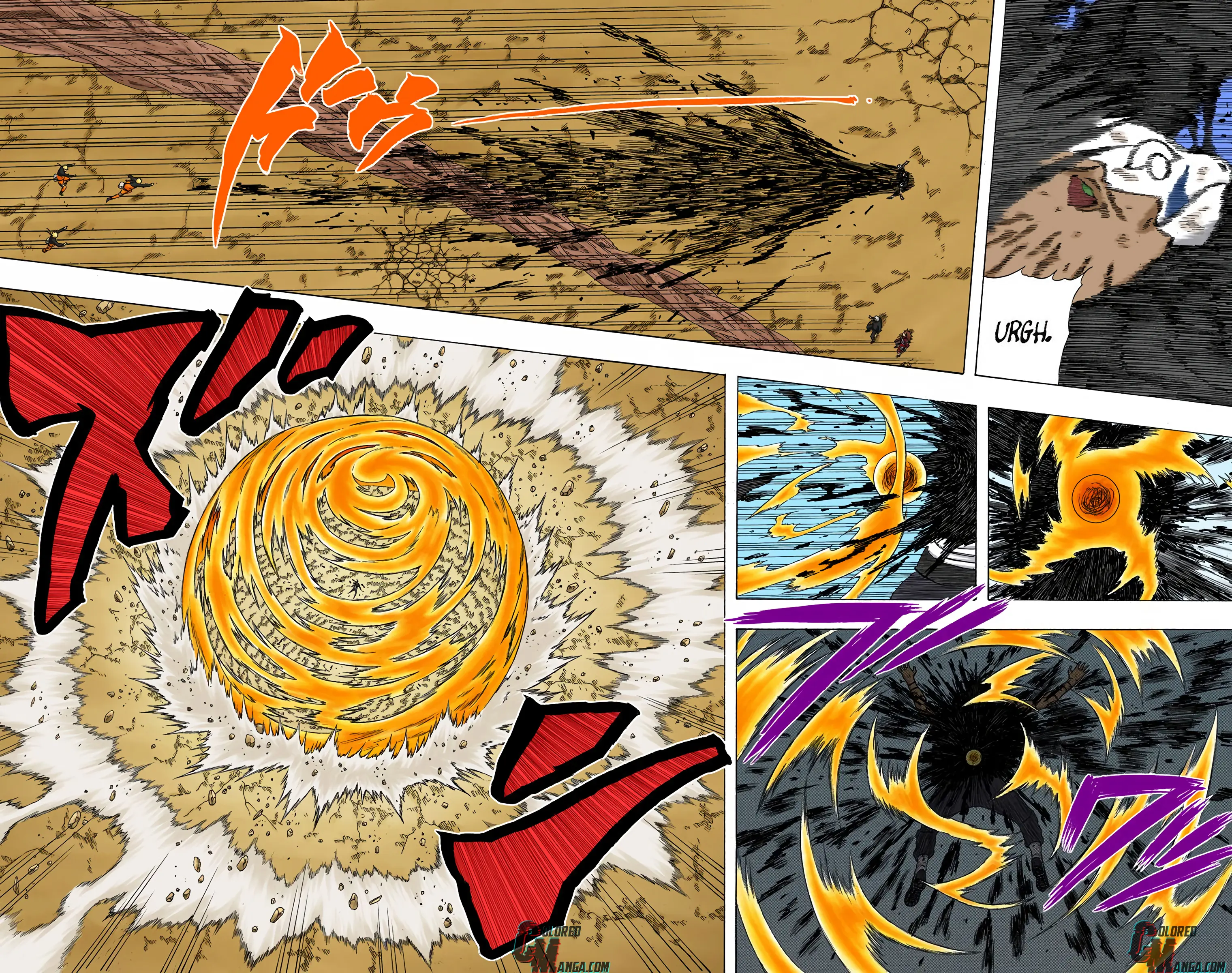 Naruto Colored Manga Online, chapter 341, page 12