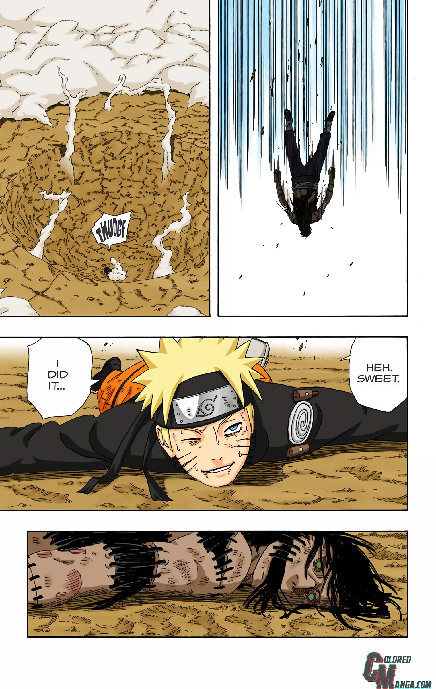 Naruto Colored Manga Online, chapter 341, page 16