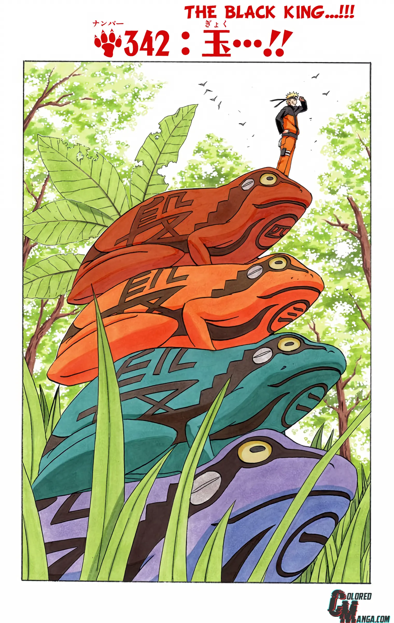 Naruto Colored Manga Online, chapter 342, page 1