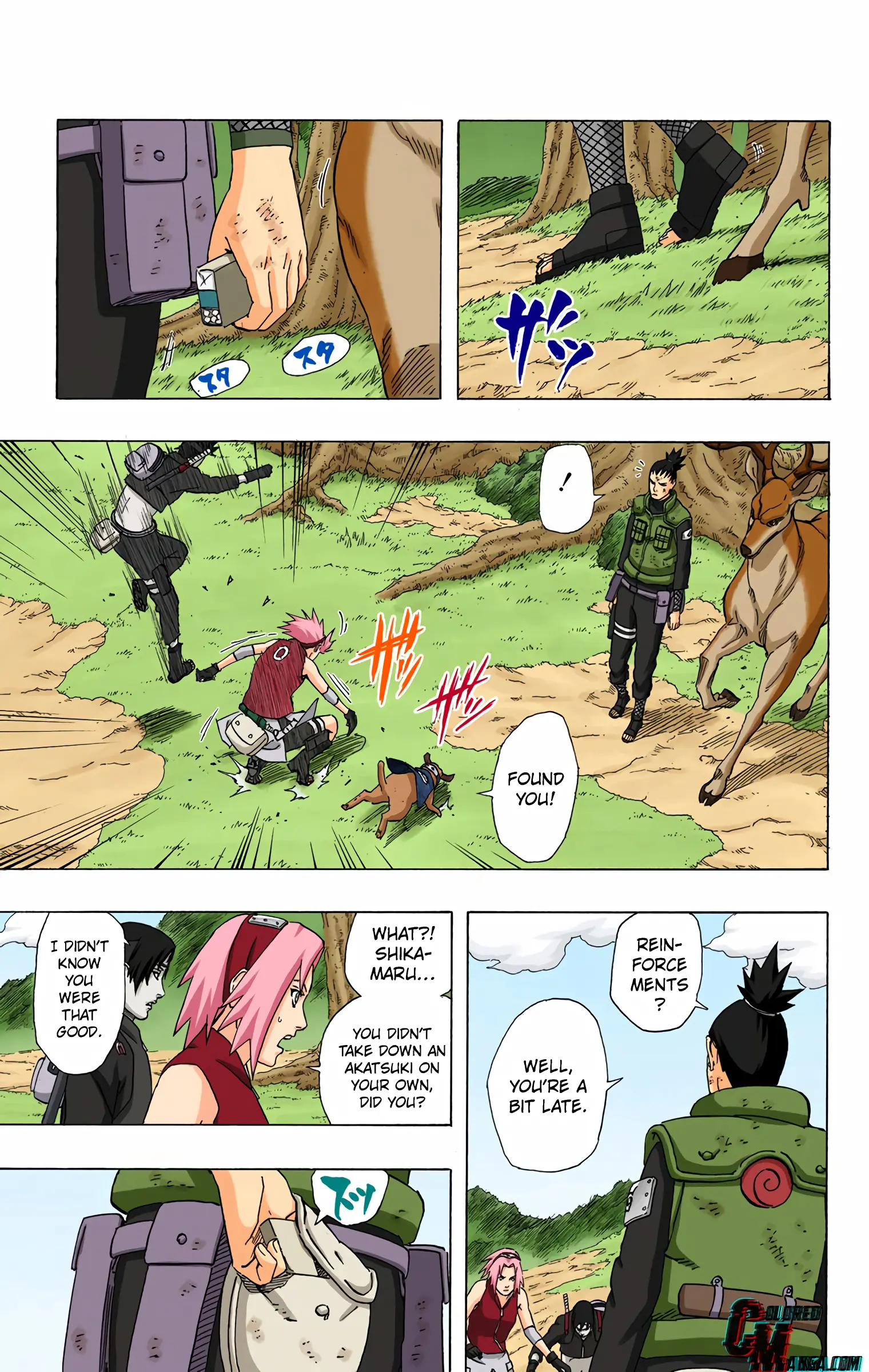 Naruto Colored Manga Online, chapter 342, page 3