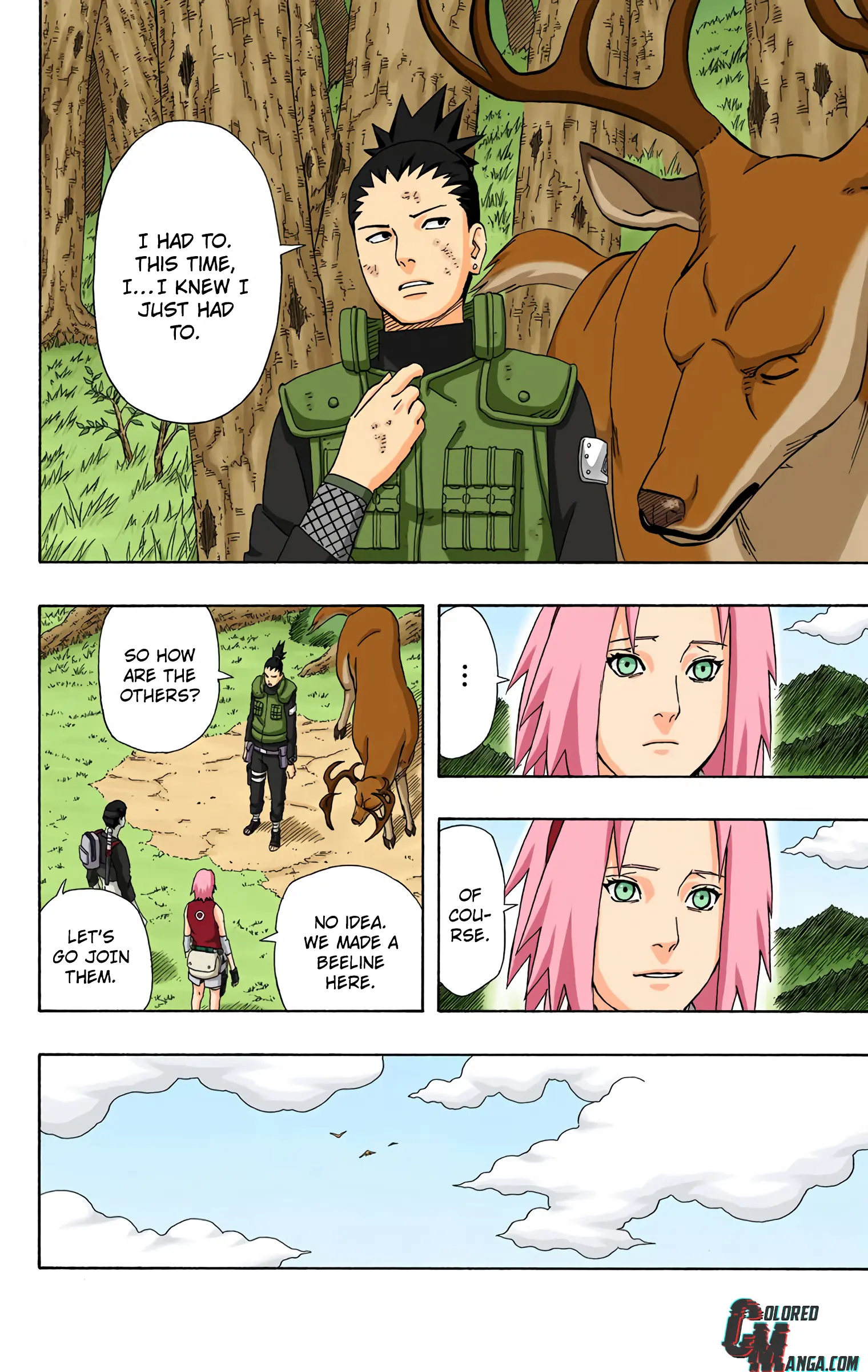 Naruto Colored Manga Online, chapter 342, page 4
