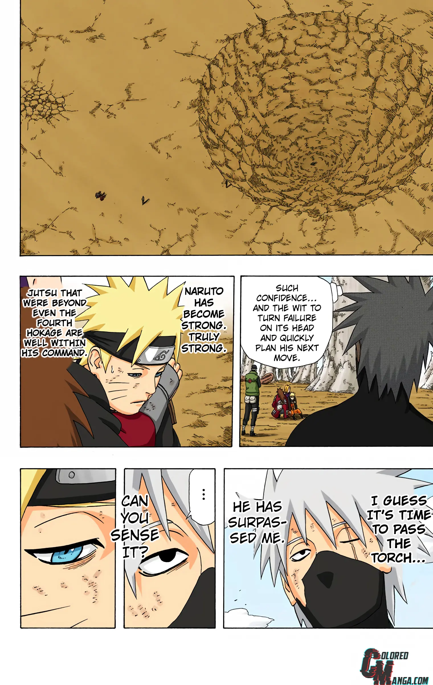 Naruto Colored Manga Online, chapter 342, page 6