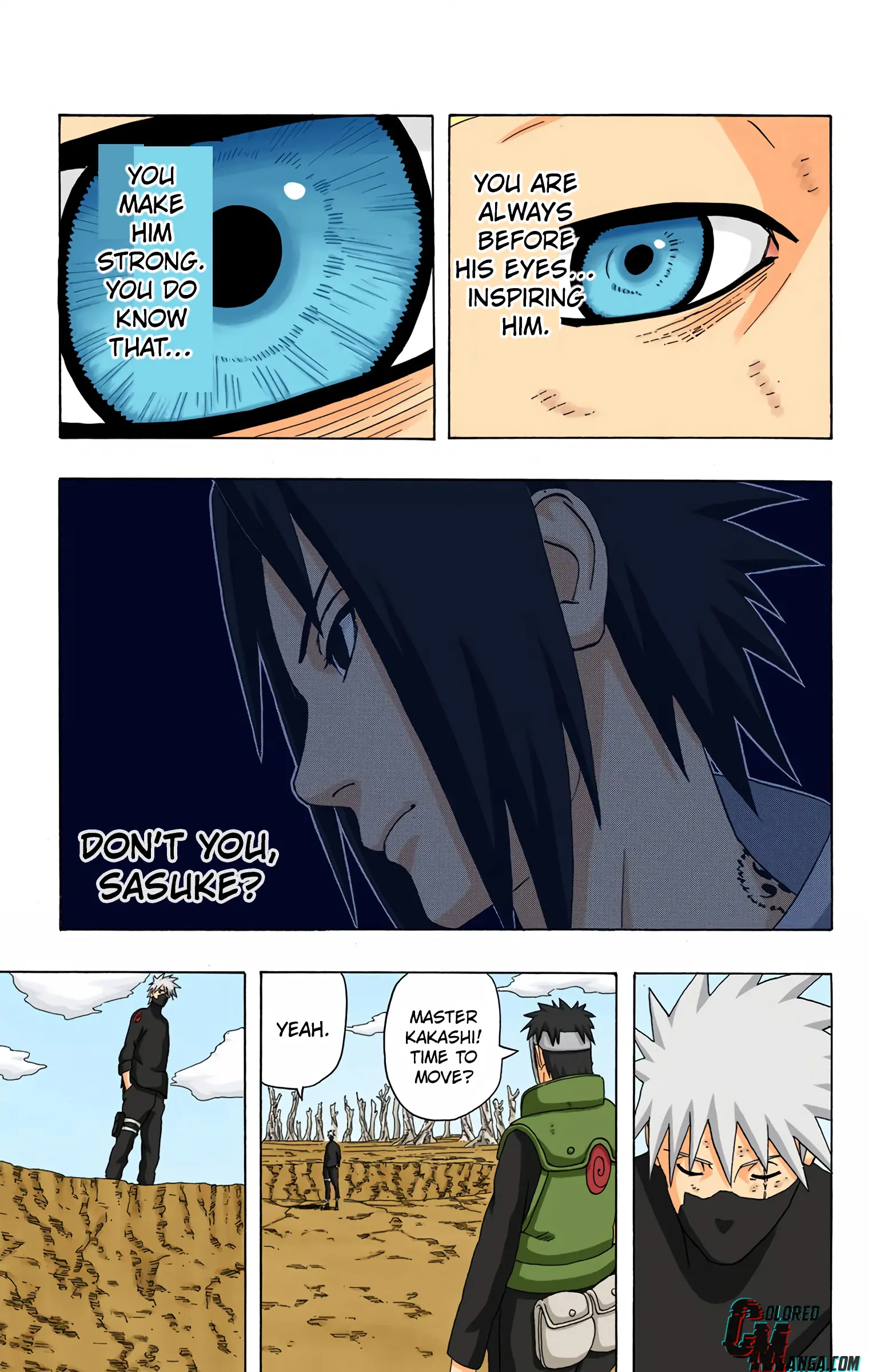Naruto Colored Manga Online, chapter 342, page 7