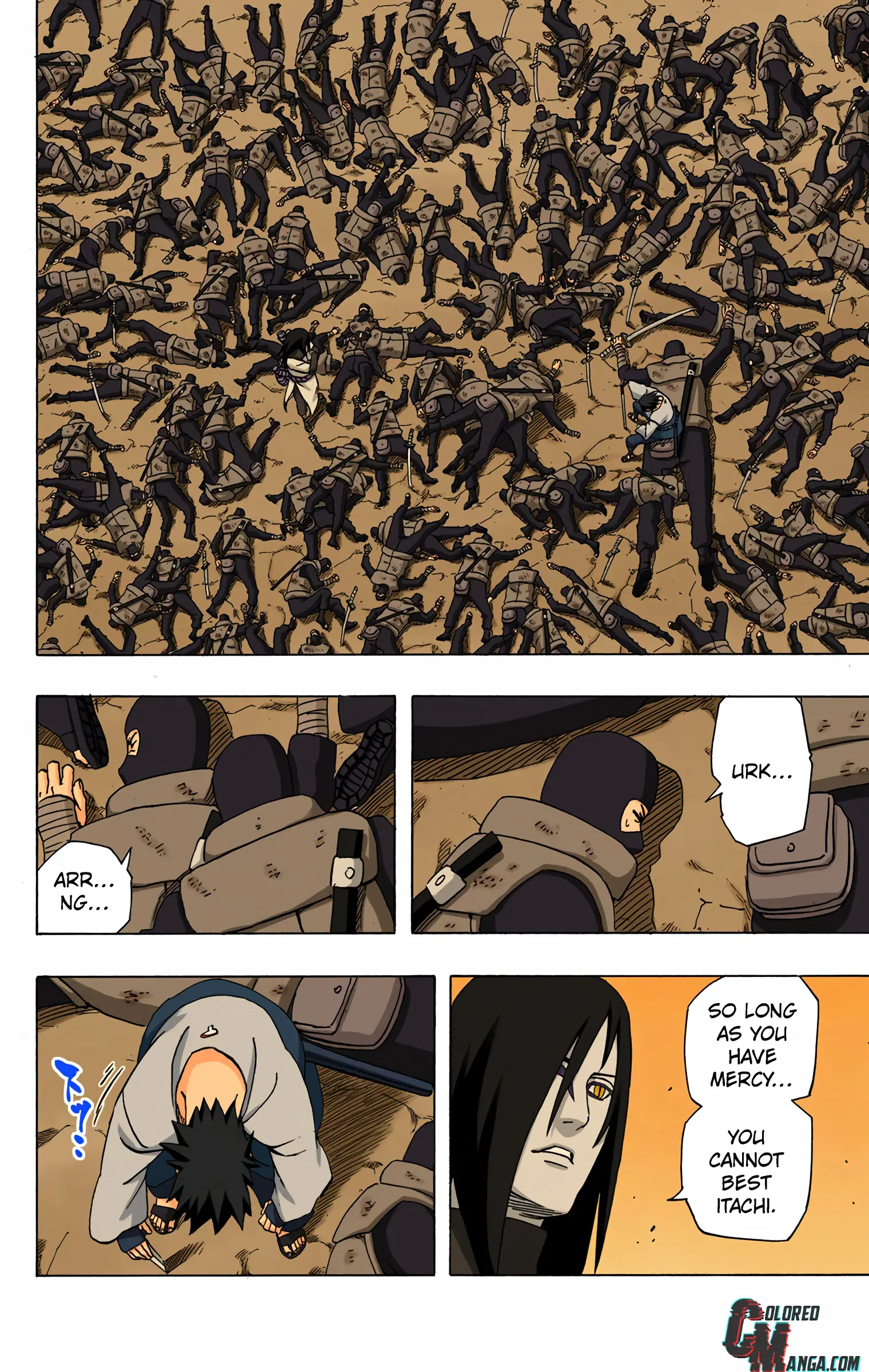 Naruto Colored Manga Online, chapter 343, page 2