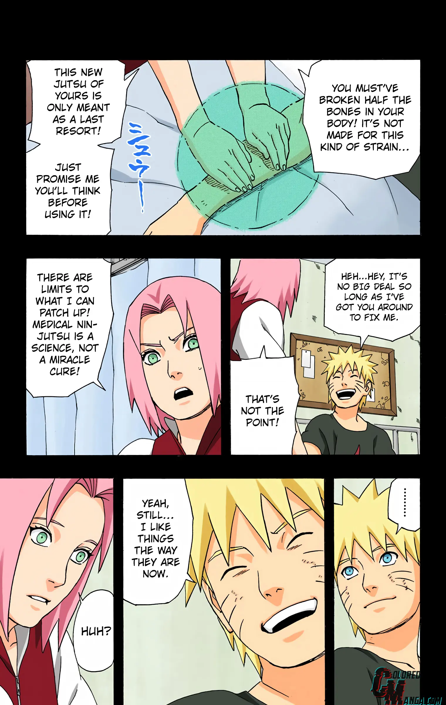 Naruto Colored Manga Online, chapter 343, page 6