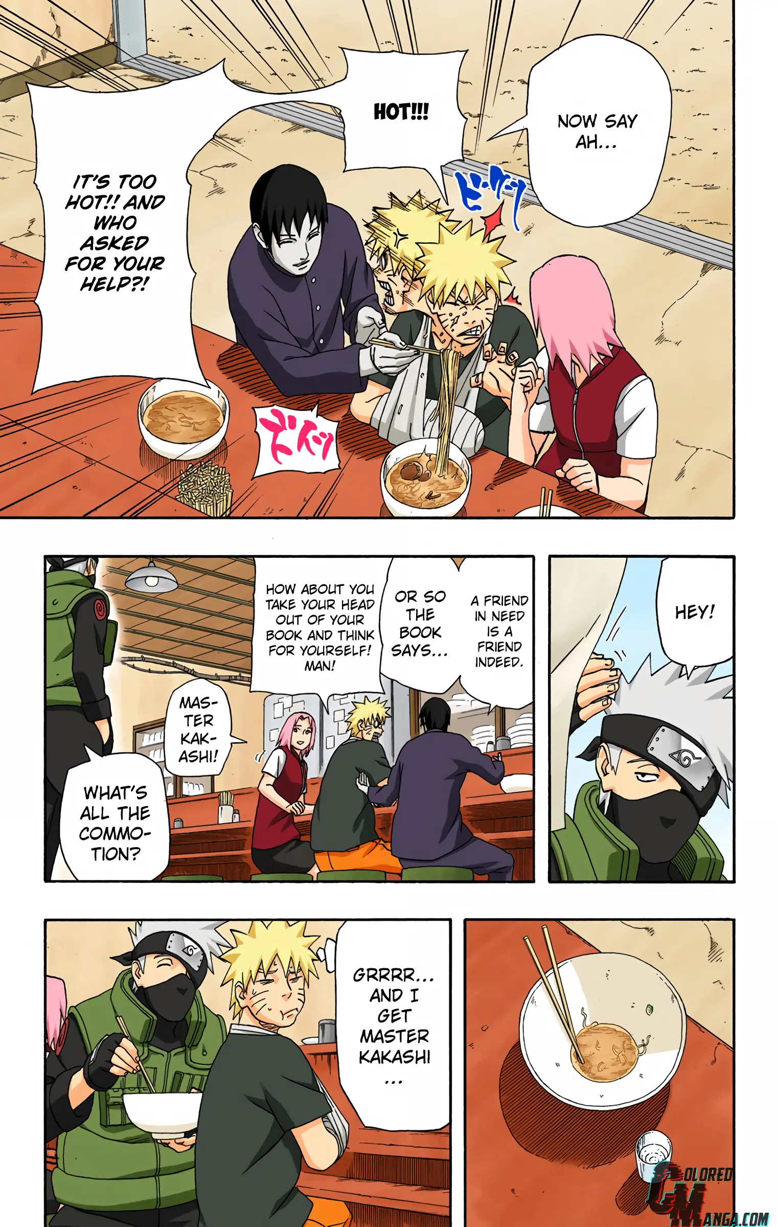Naruto Colored Manga Online, chapter 343, page 8