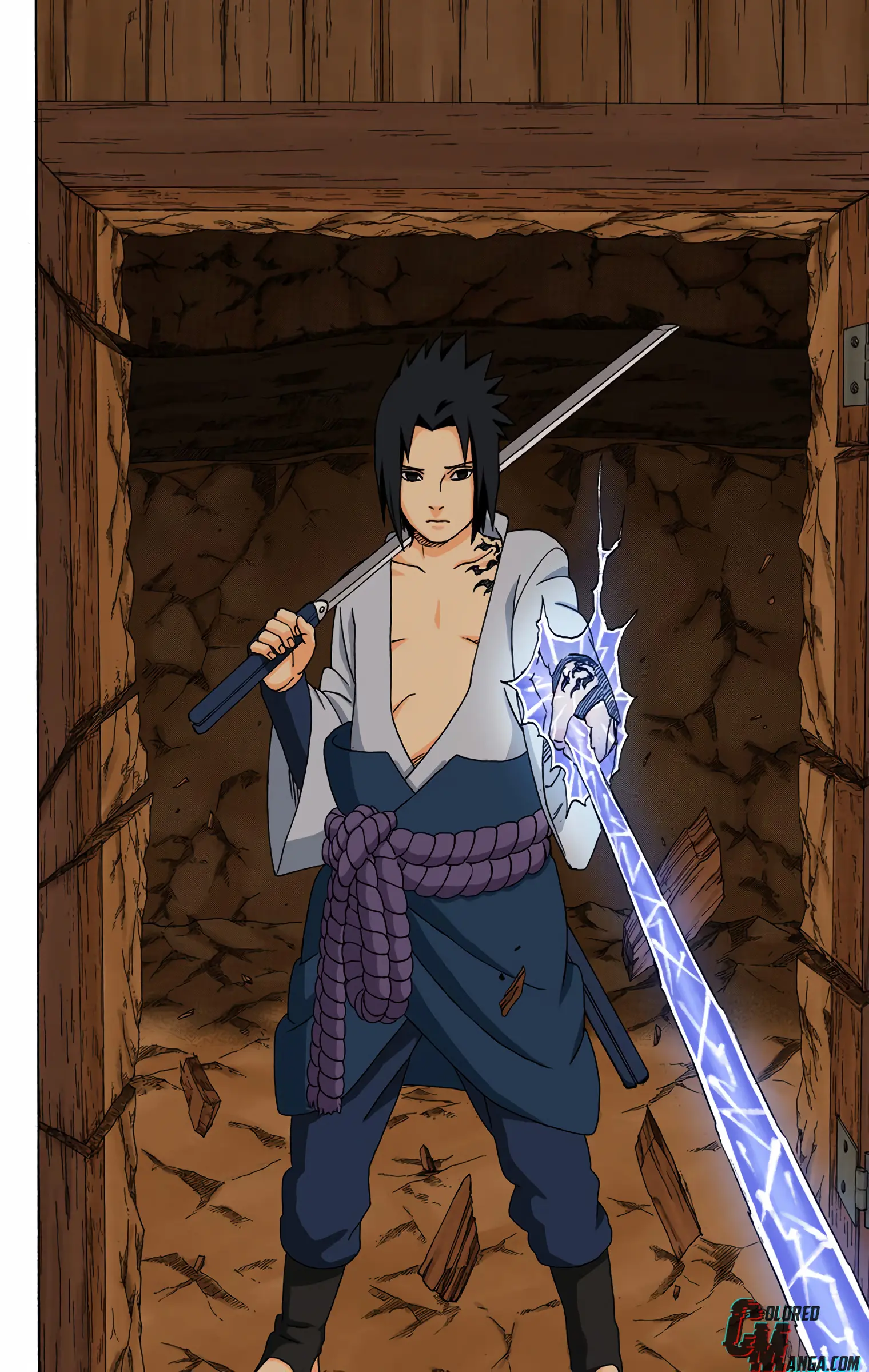 Naruto Colored Manga Online, chapter 343, page 15