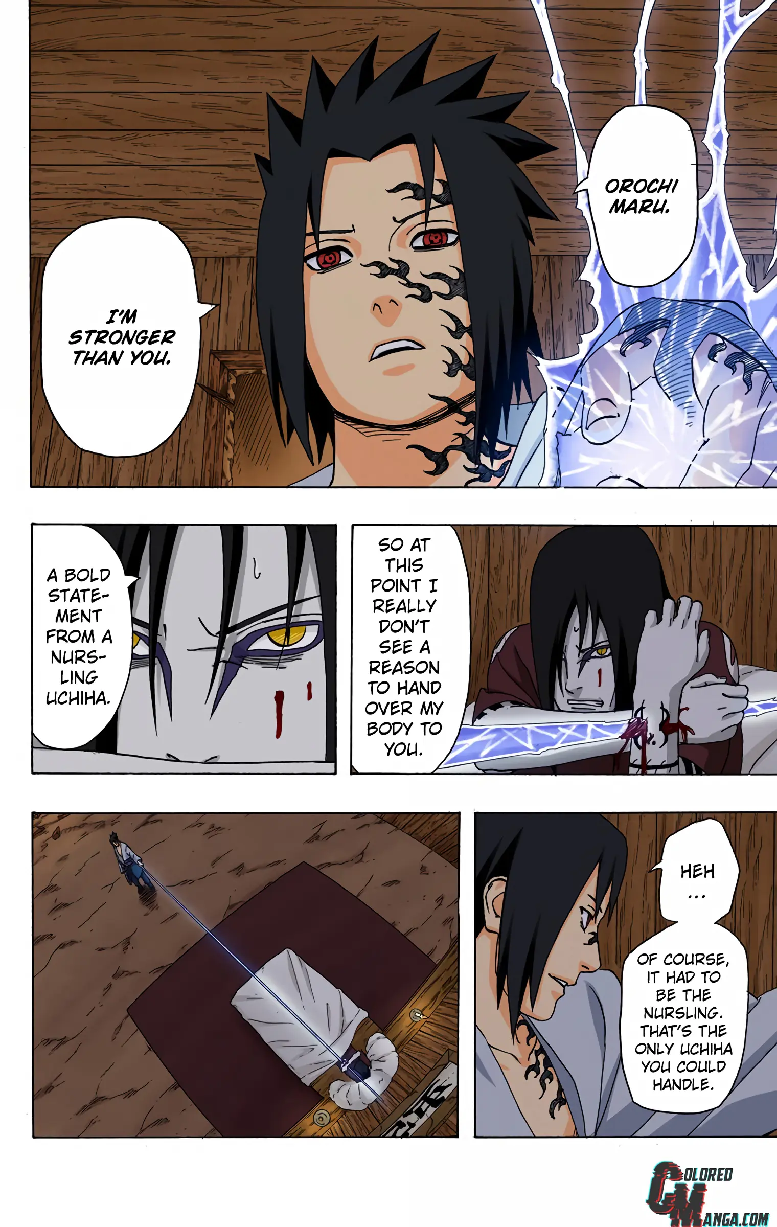Naruto Colored Manga Online, chapter 344, page 2