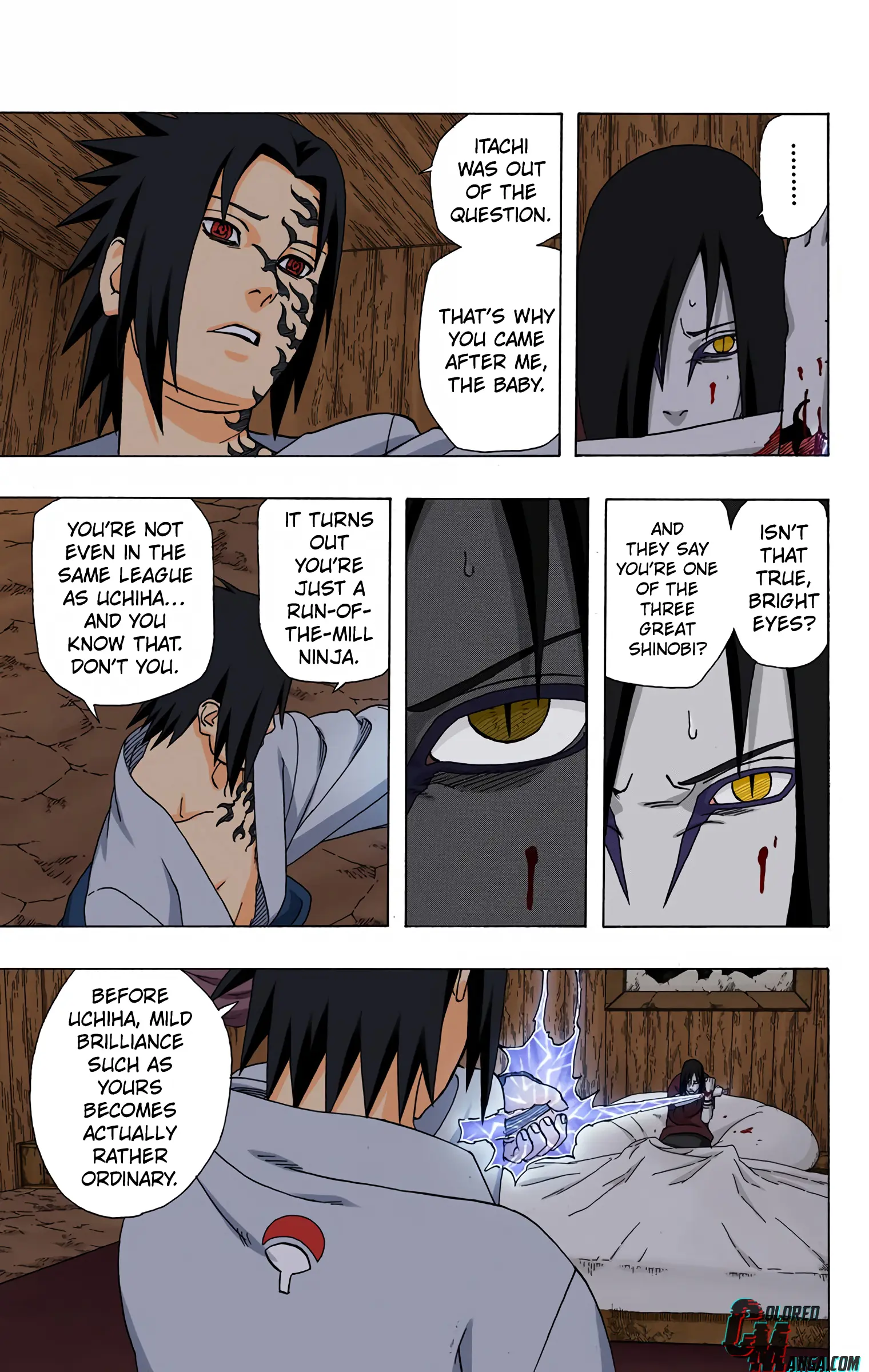 Naruto Colored Manga Online, chapter 344, page 3