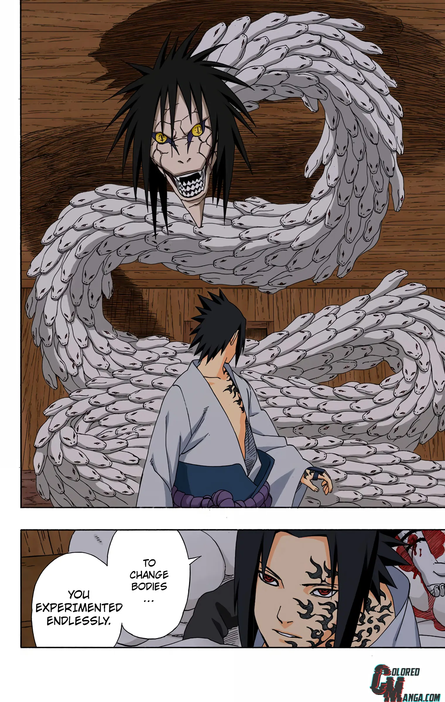 Naruto Colored Manga Online, chapter 344, page 8