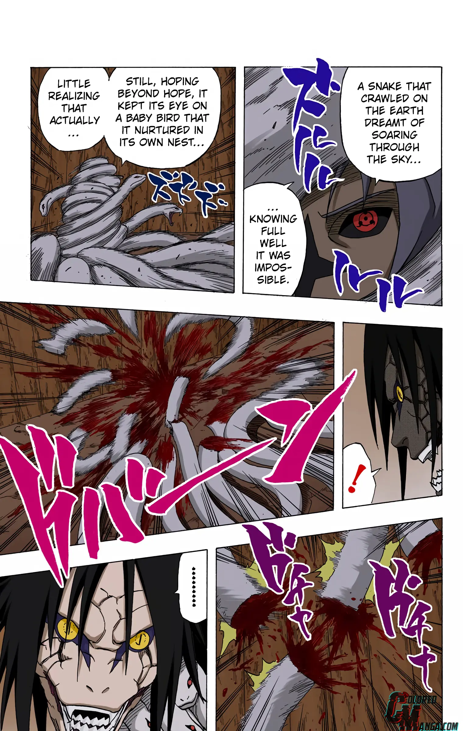 Naruto Colored Manga Online, chapter 344, page 13
