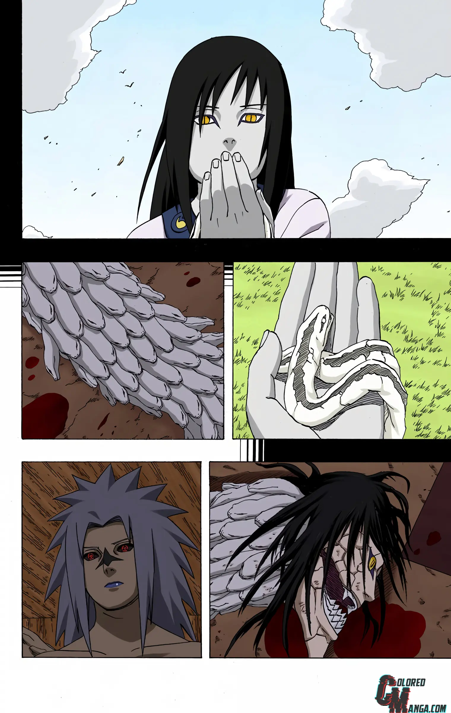 Naruto Colored Manga Online, chapter 345, page 2