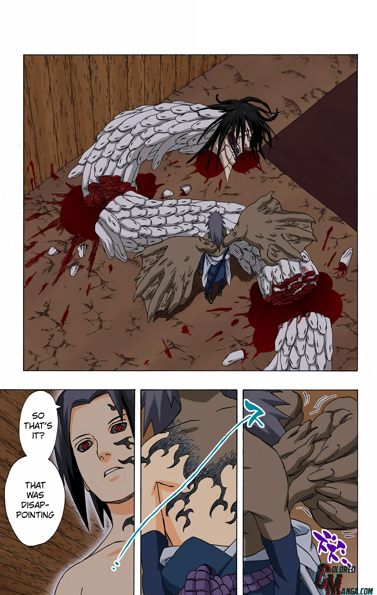 Naruto Colored Manga Online, chapter 345, page 3