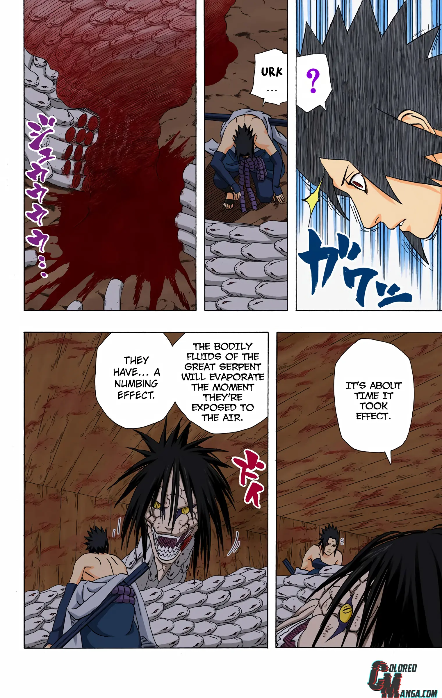 Naruto Colored Manga Online, chapter 345, page 4