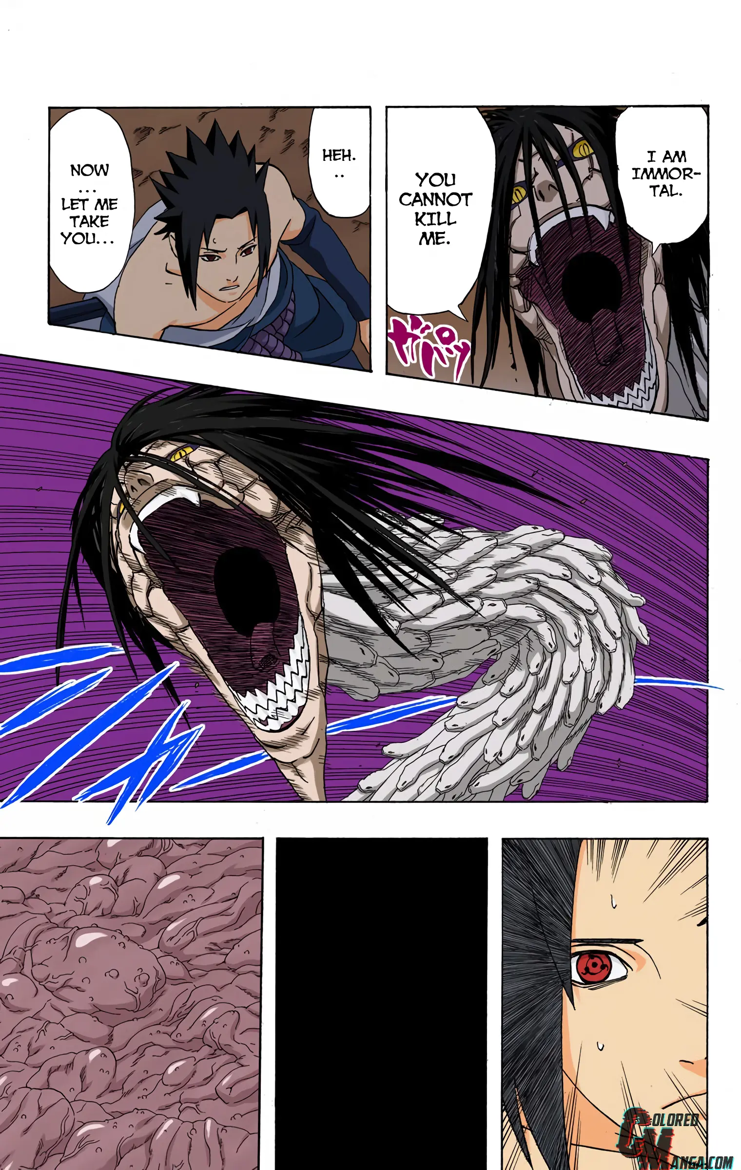 Naruto Colored Manga Online, chapter 345, page 5
