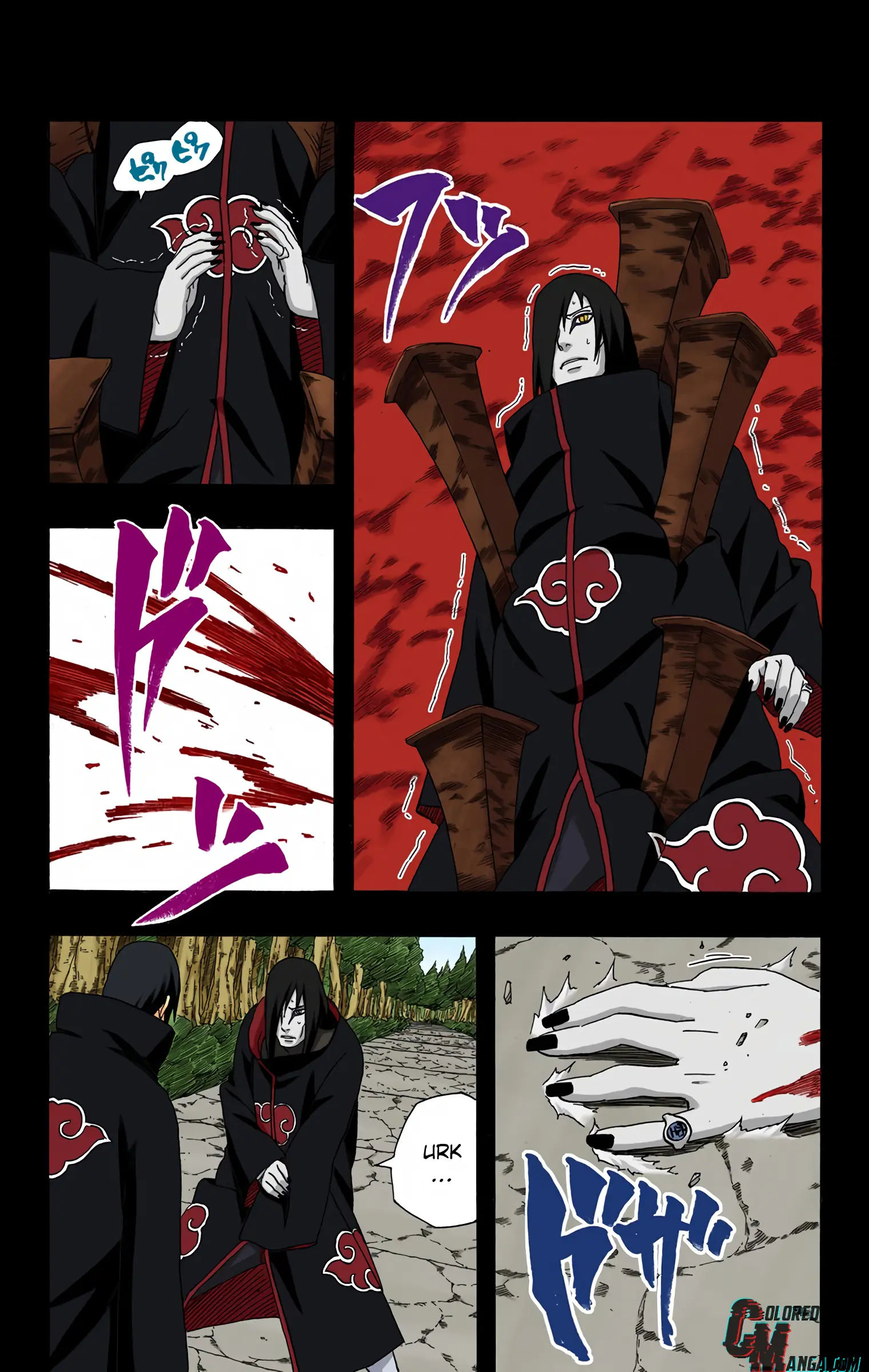 Naruto Colored Manga Online, chapter 345, page 9