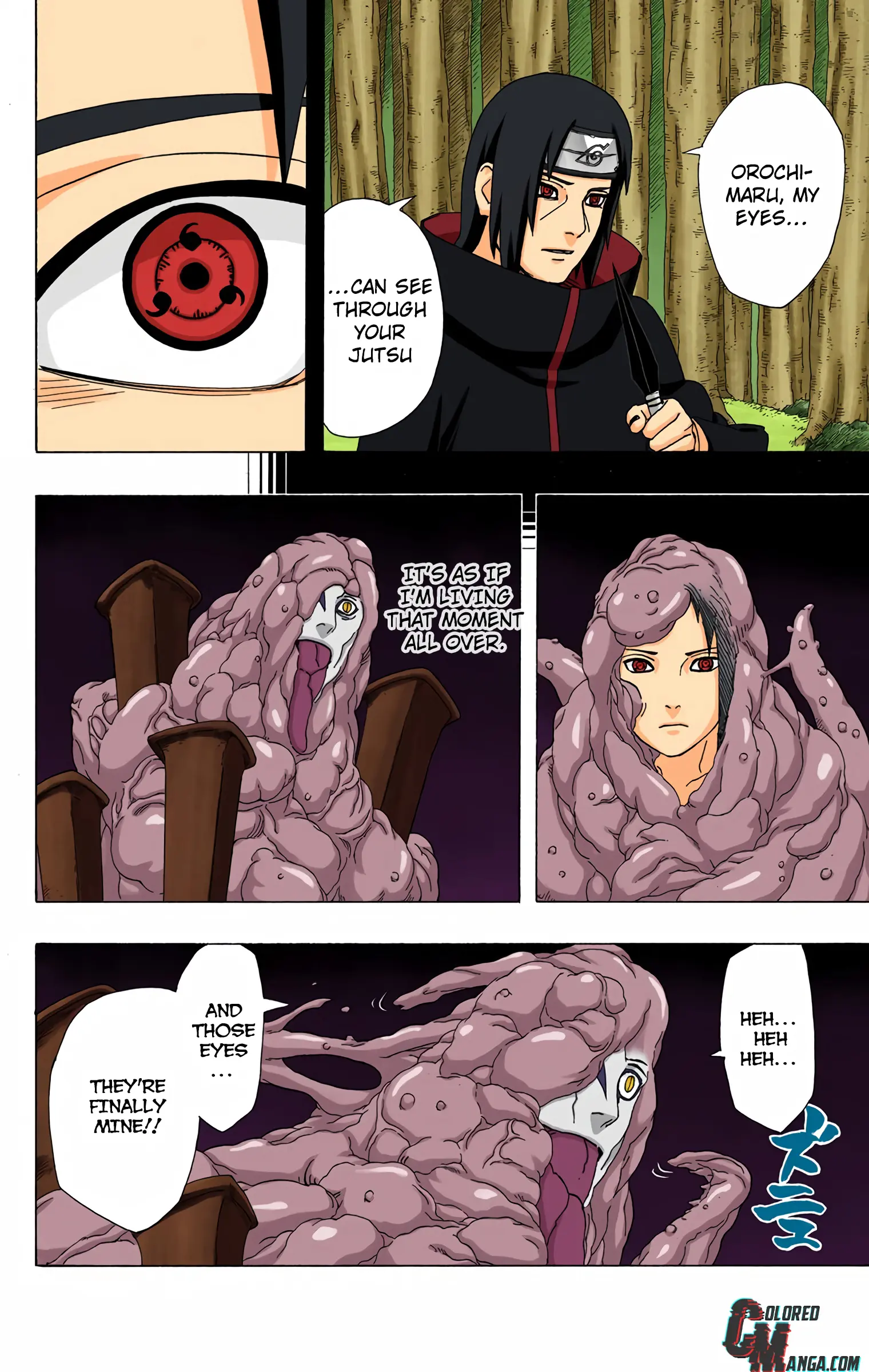 Naruto Colored Manga Online, chapter 345, page 10