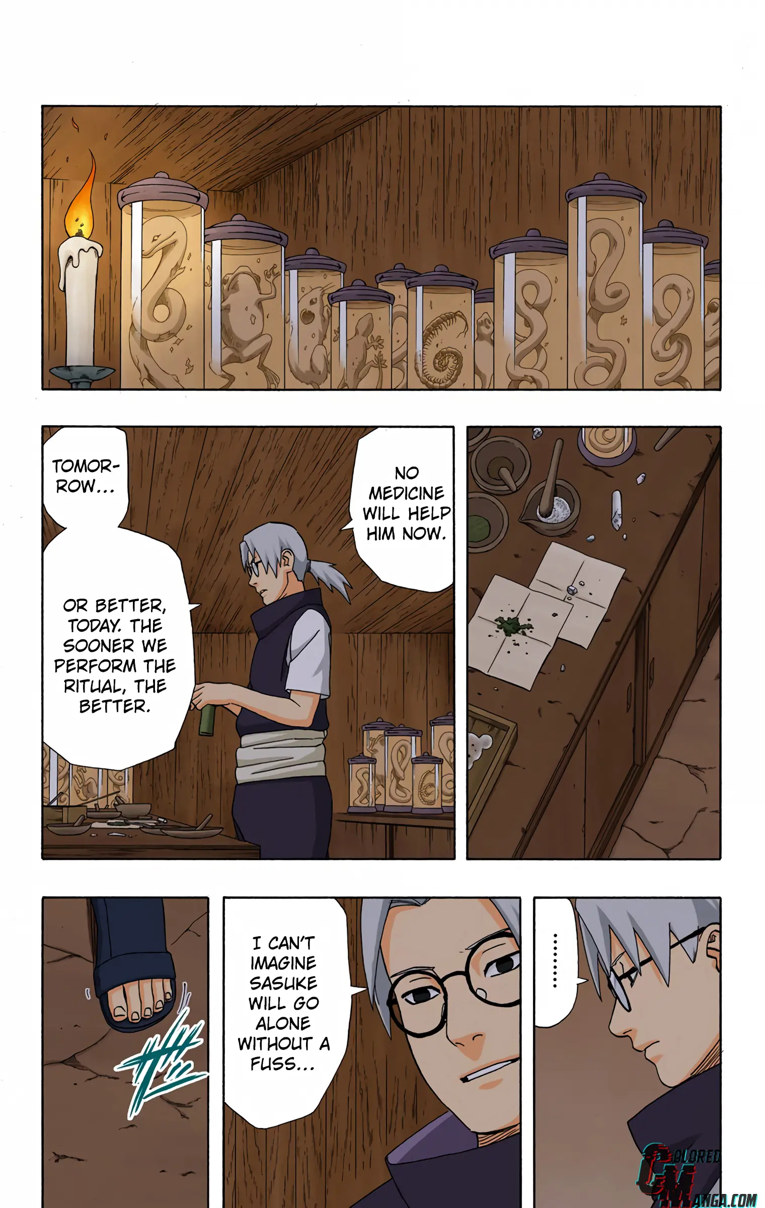 Naruto Colored Manga Online, chapter 345, page 11