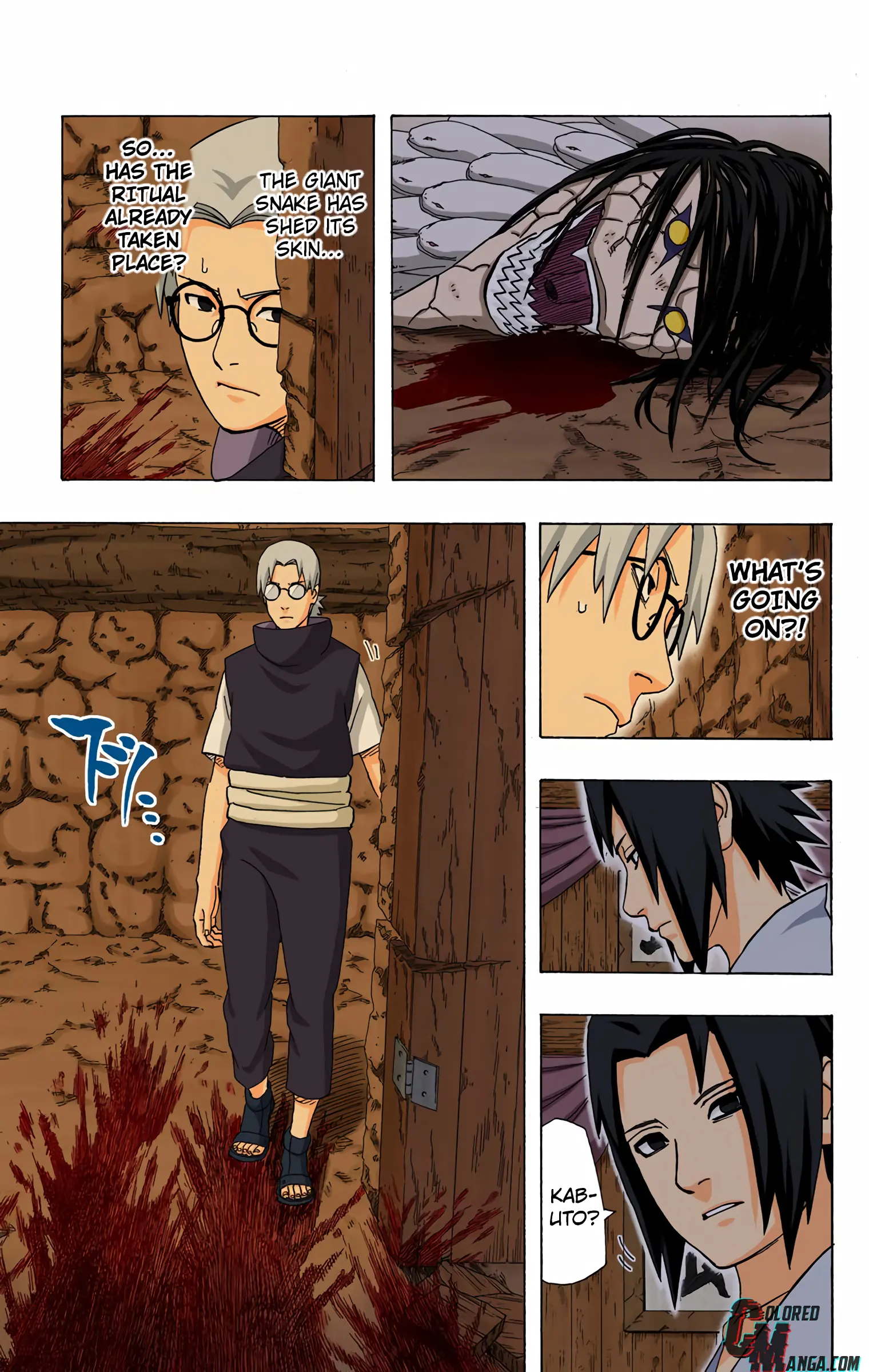 Naruto Colored Manga Online, chapter 345, page 15