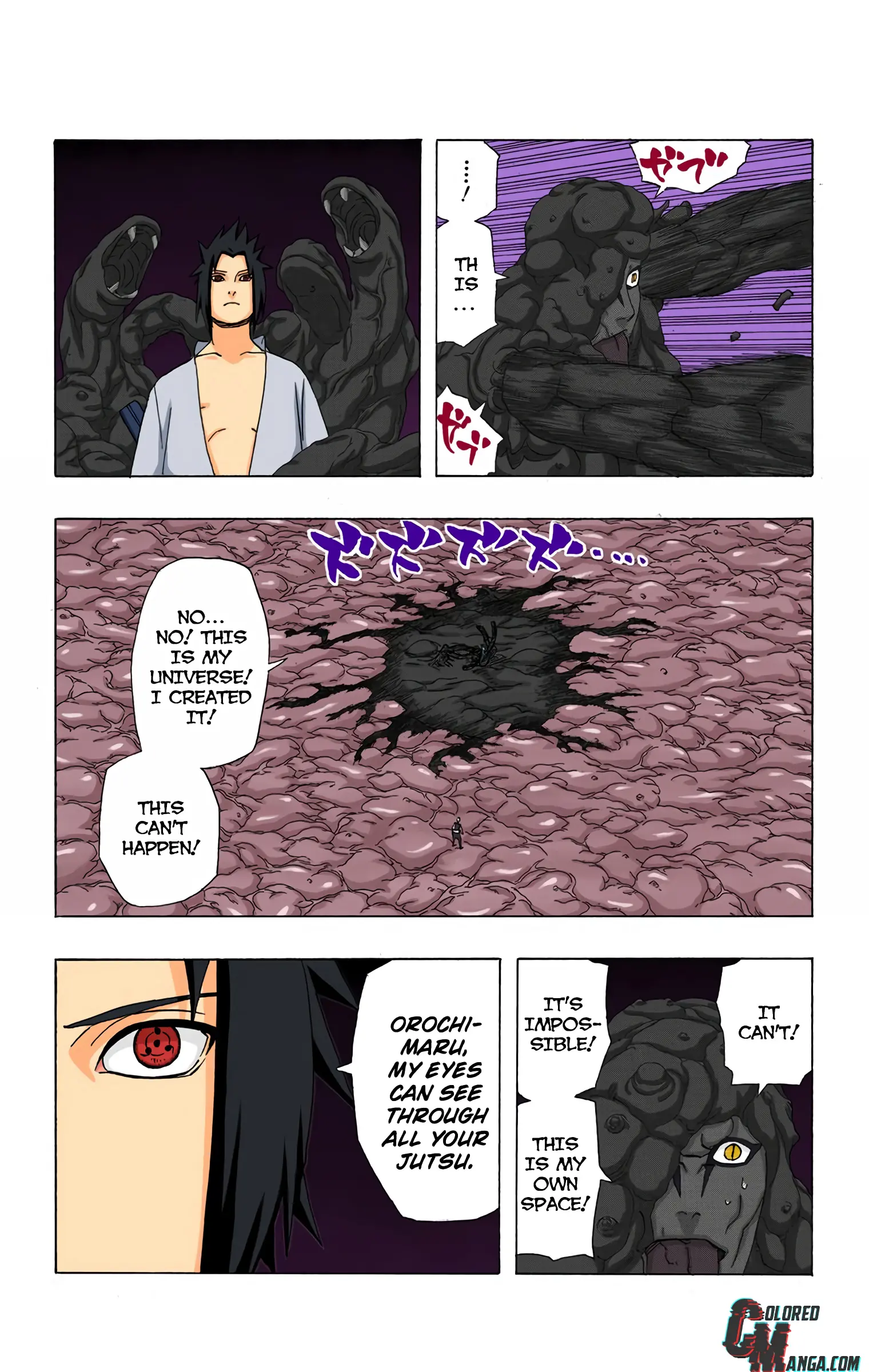 Naruto Colored Manga Online, chapter 346, page 5