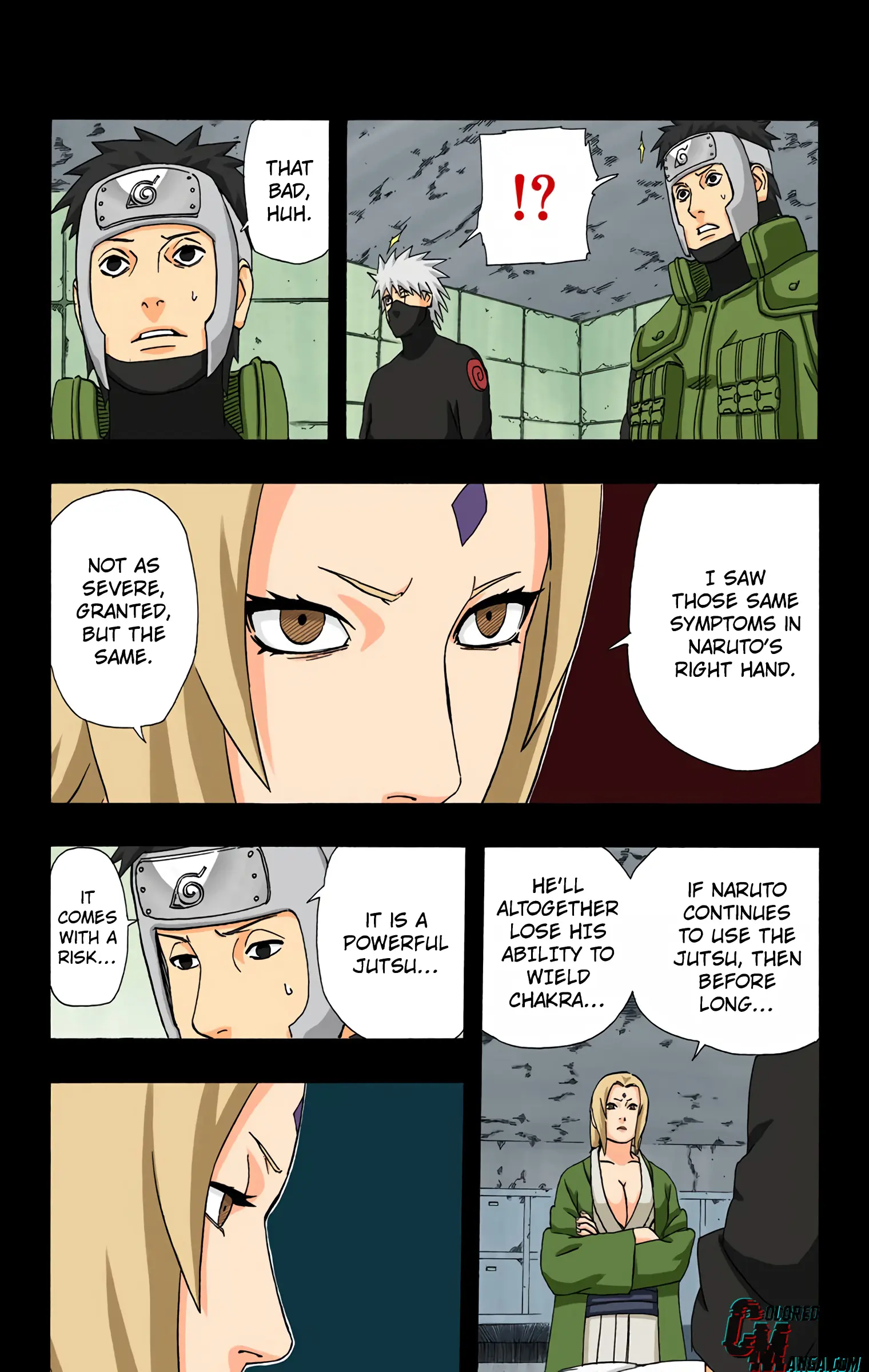 Naruto Colored Manga Online, chapter 346, page 12